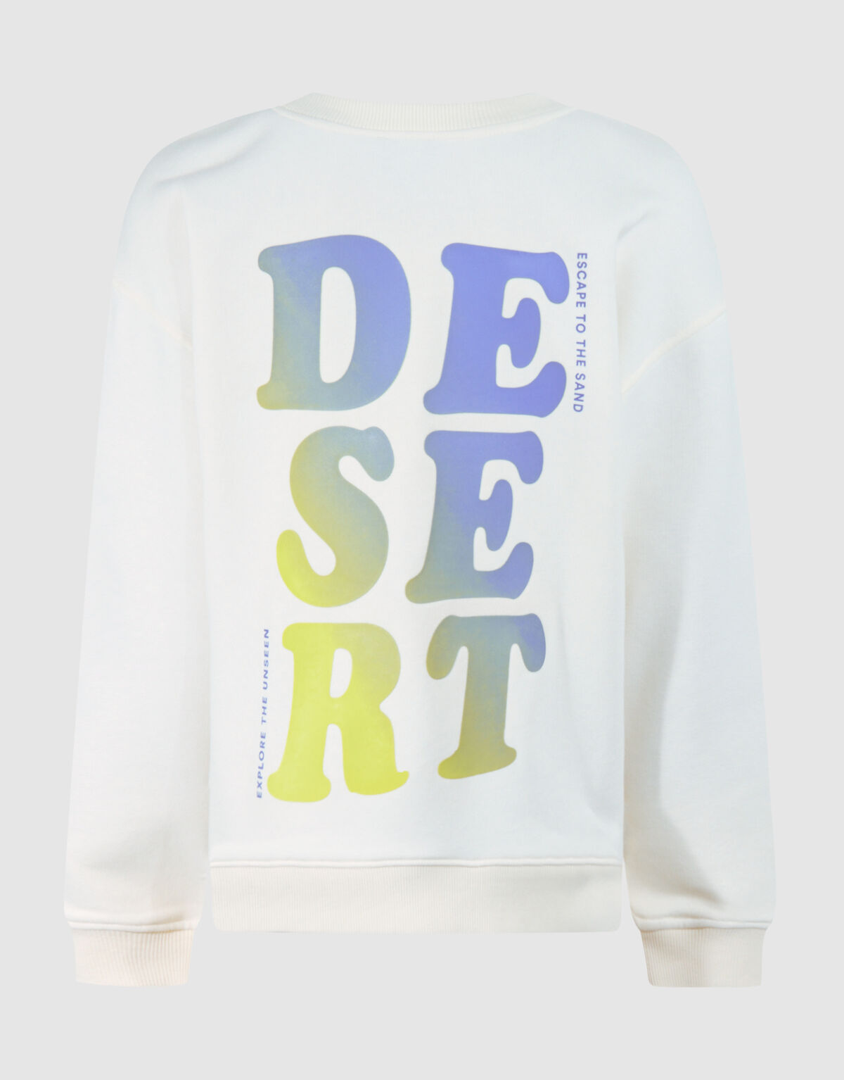 Tekstprint Sweater Gebroken Wit SHOEBY BOYS