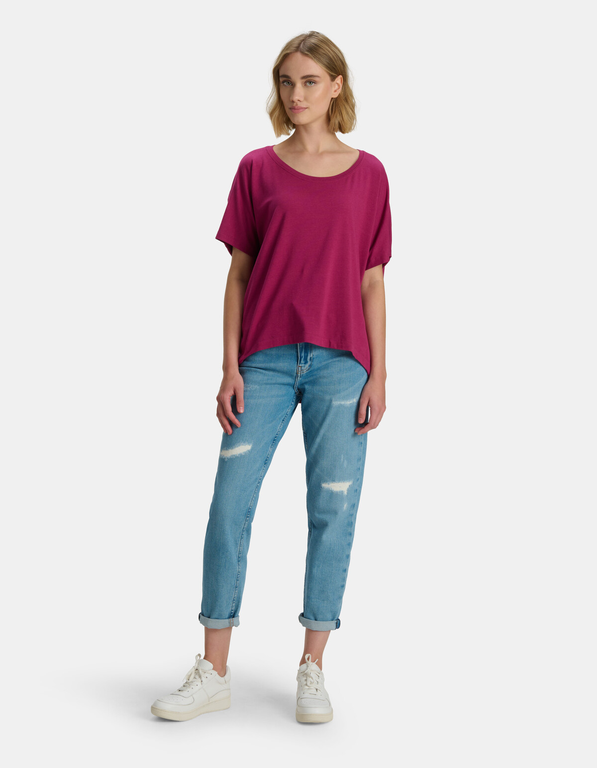 Loose Combine T-shirt SHOEBY WOMEN