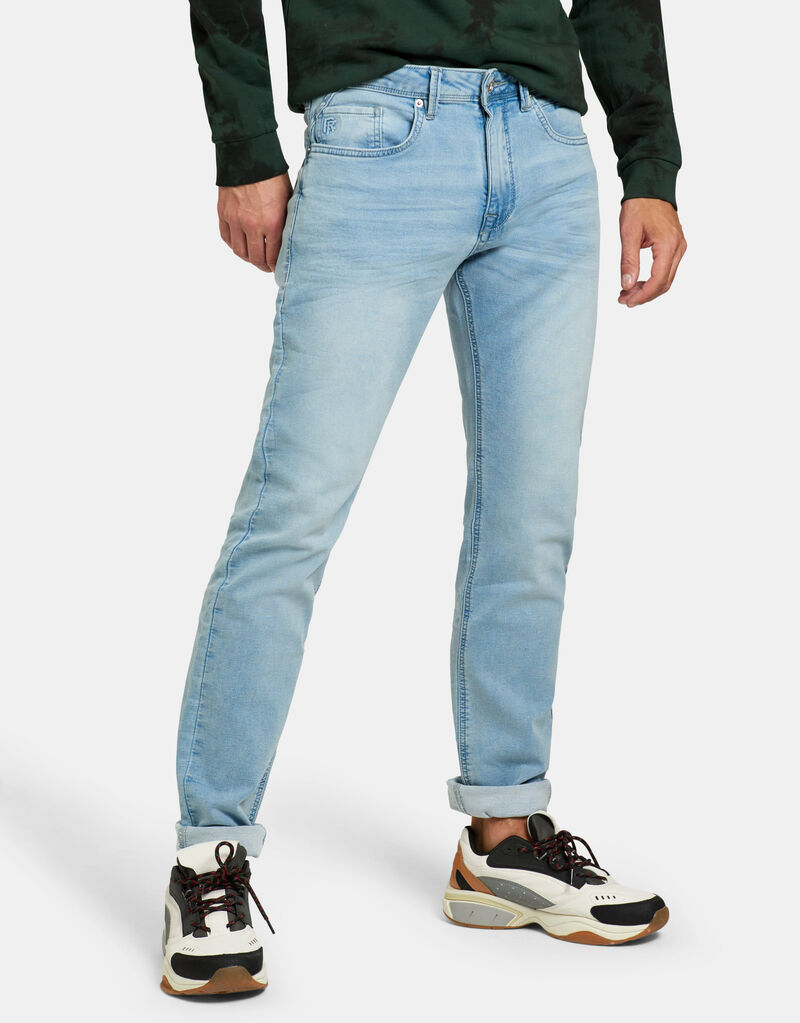 Lucas Slim Gym Bleached Jeans L34