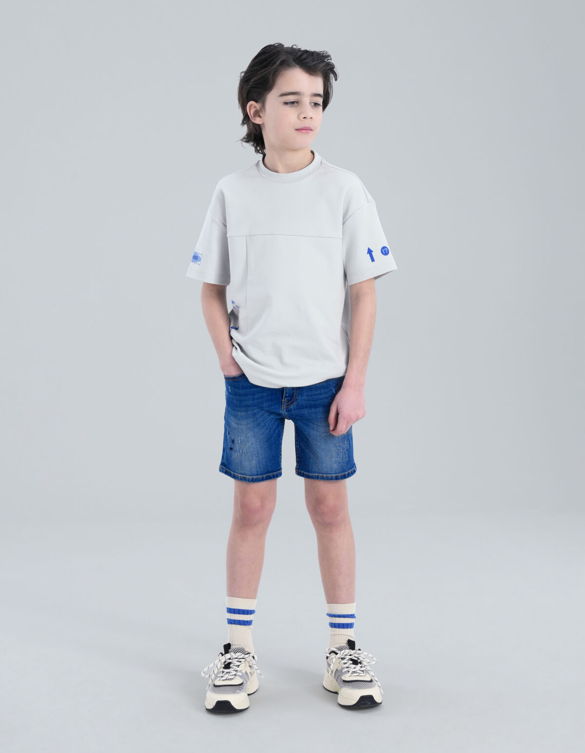 Repair Denim Short JILL&MITCH