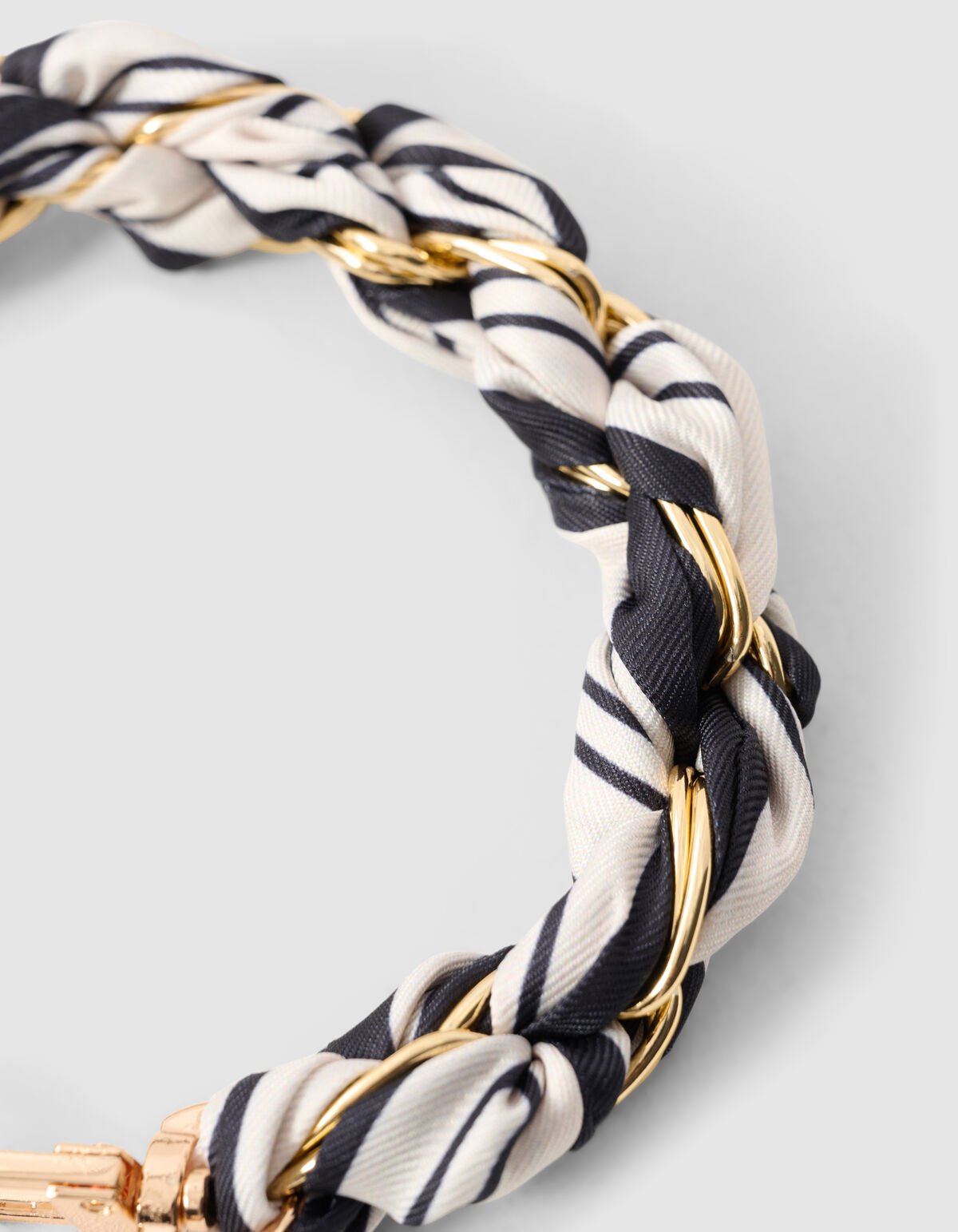 Sjaal Koord Zwart/Wit SHOEBY ACCESSOIRES