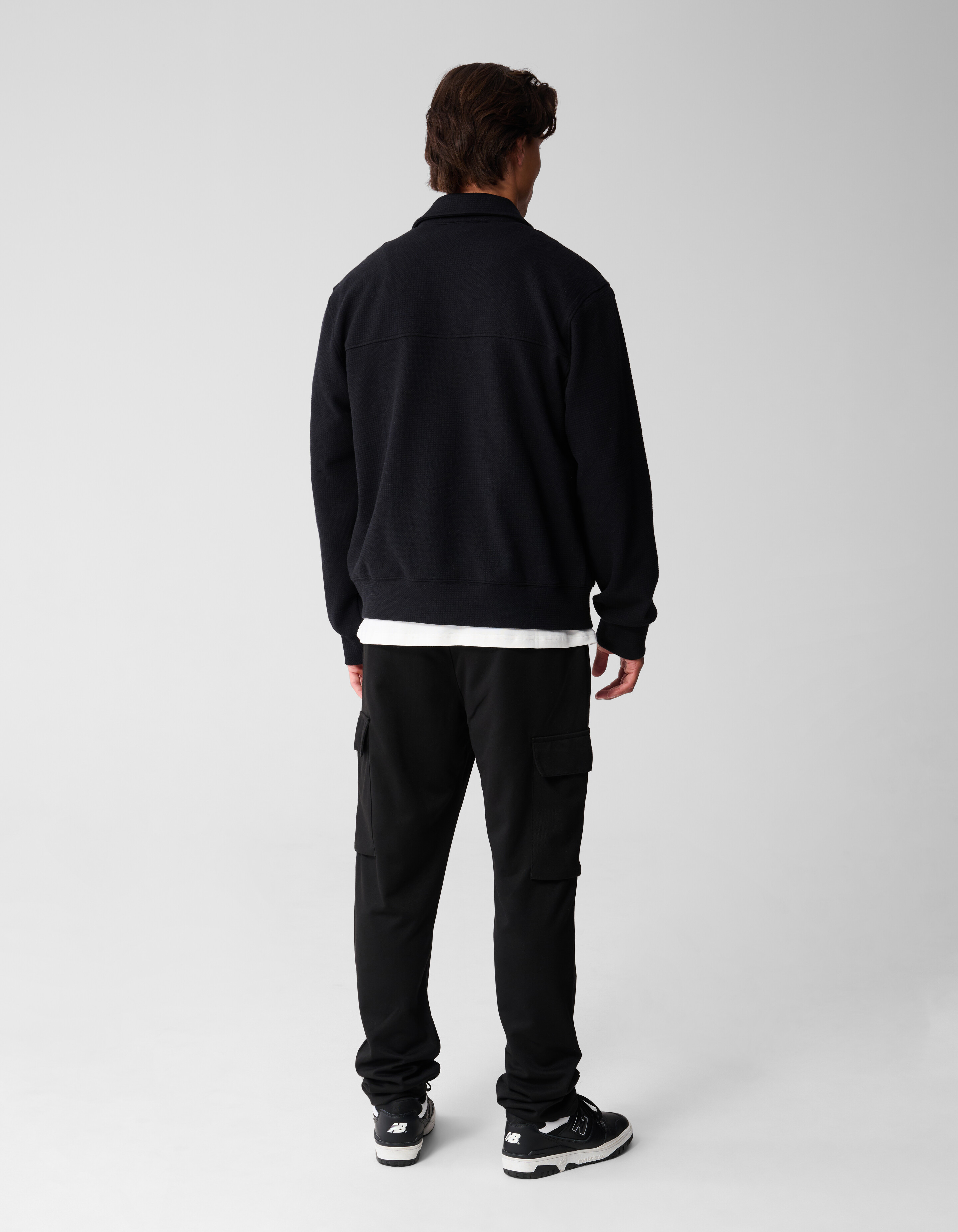 Sweat Bomber Jack Zwart SHOEBY MEN