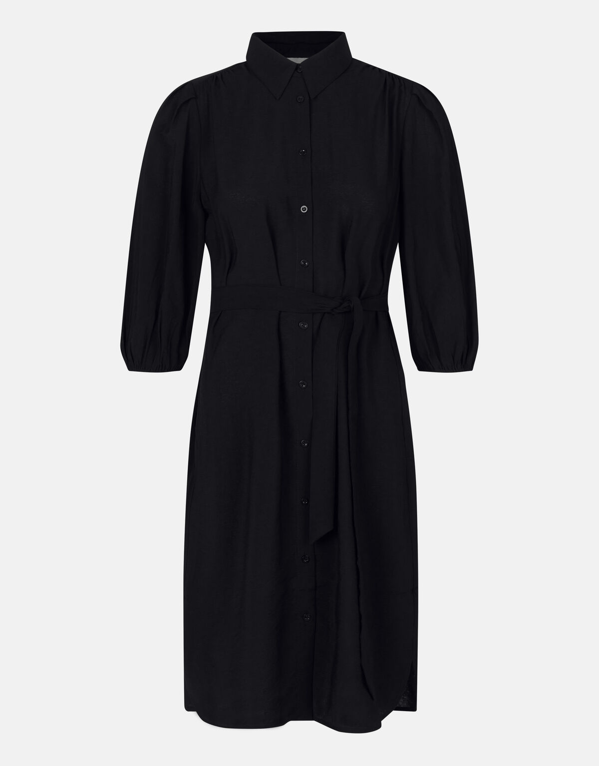 Midi Jurk Zwart SHOEBY WOMEN