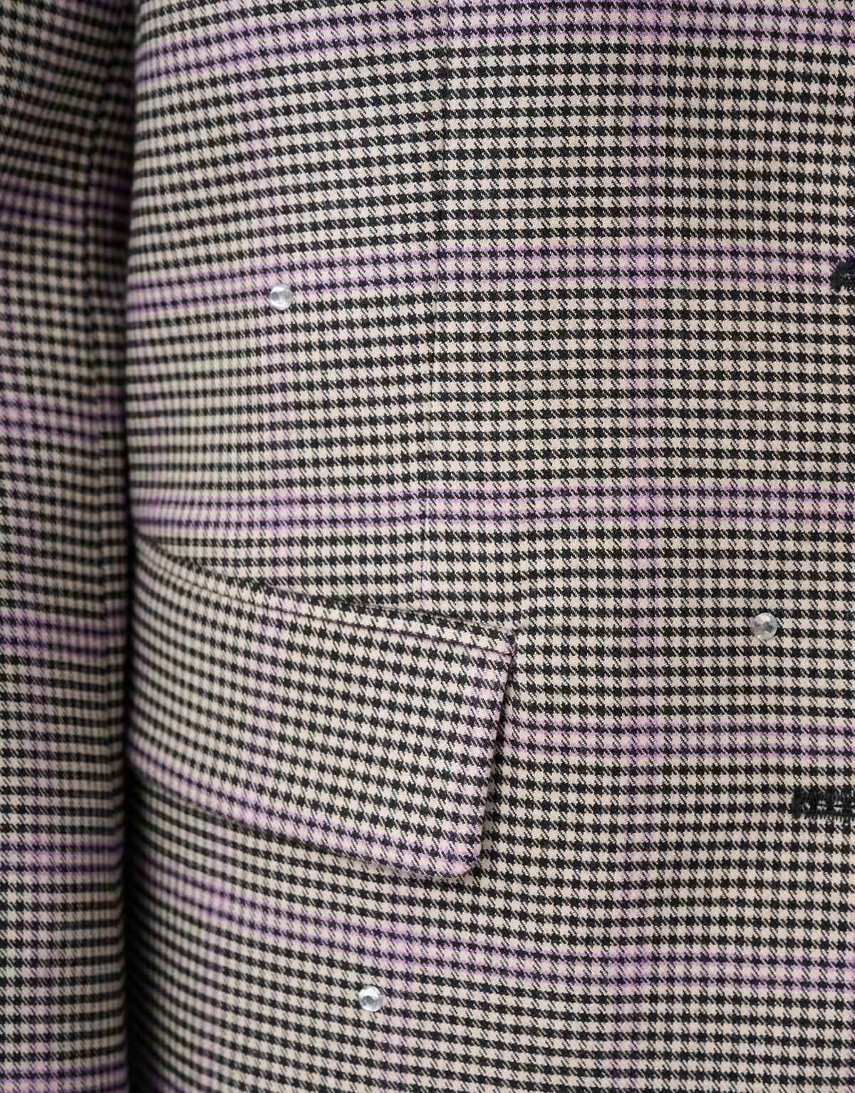 Ruiten Strass Blazer Grijs SHOEBY WOMEN