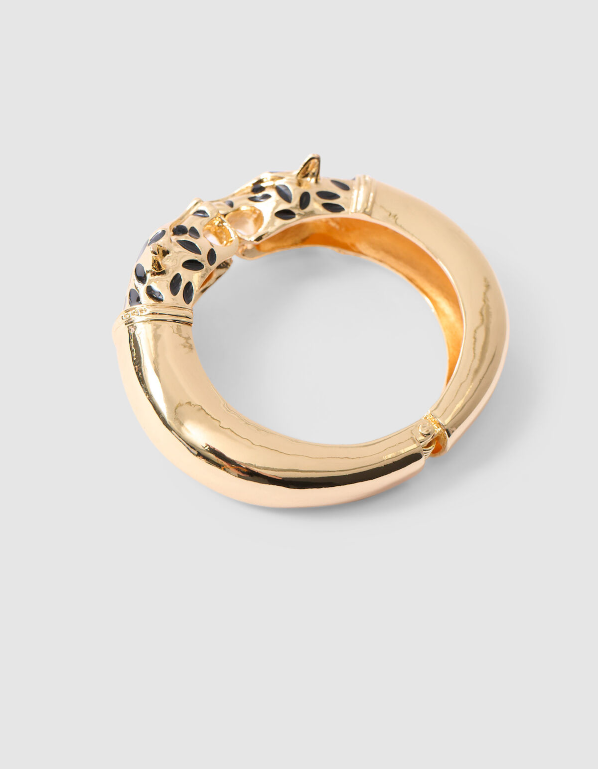 Leopard Bangle Armband Goud By Lizzy SHOEBY ACCESSOIRES