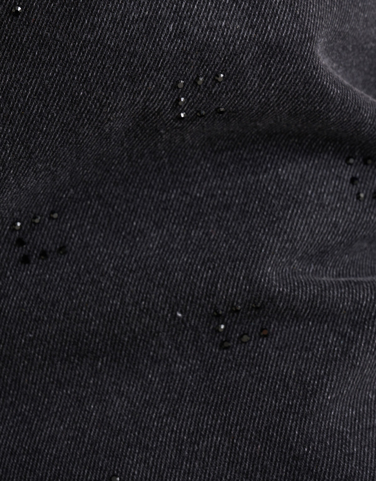 Strass Wide Leg Jeans Zwart SHOEBY WOMEN