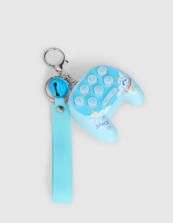 Click And Play Sleutelhanger Blauw SHOEBY ACCESSOIRES