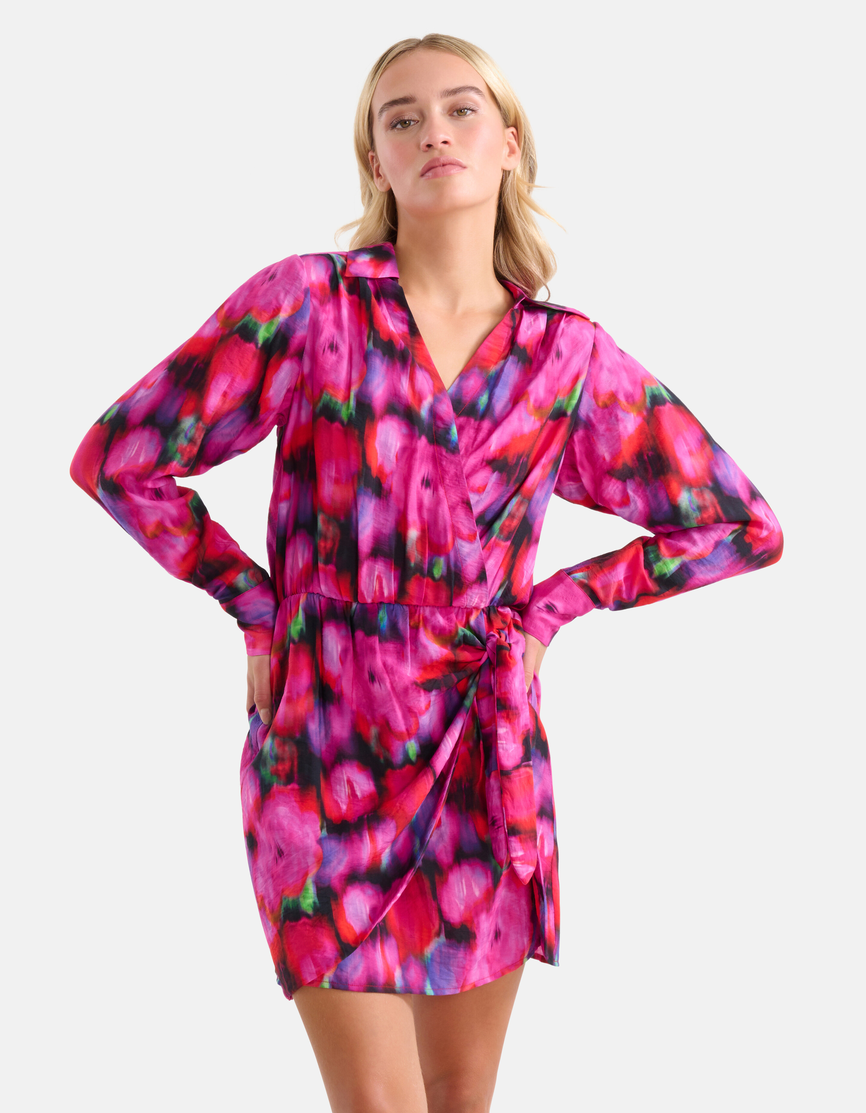 Printed Jurk Roze By Lizzy SHOEBY WOMEN