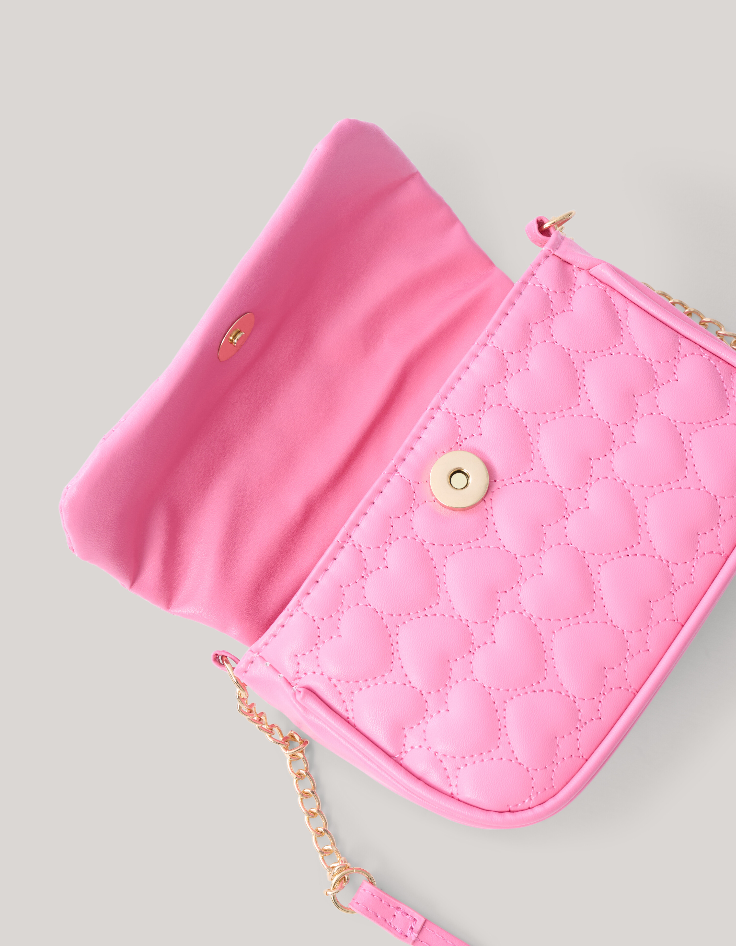 Quilted Heart Tas Roze SHOEBY GIRLS