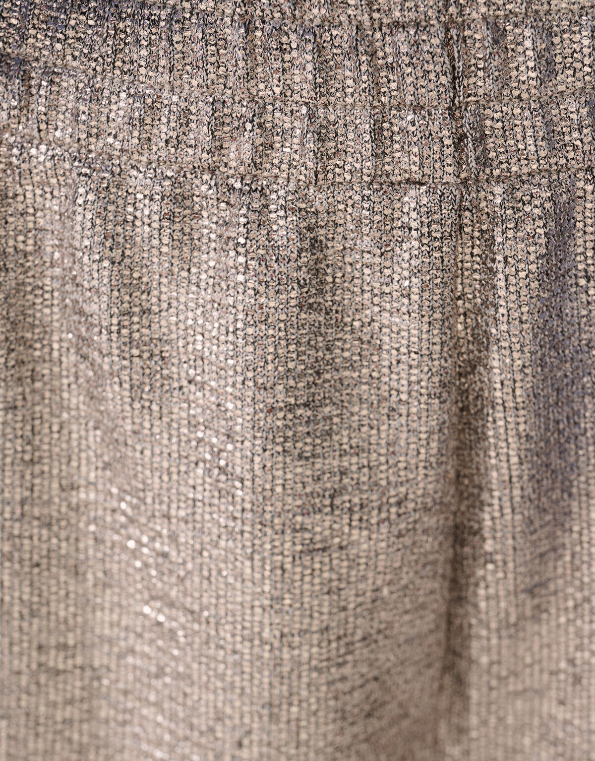Metallic Wide Leg Broek Zilver SHOEBY GIRLS