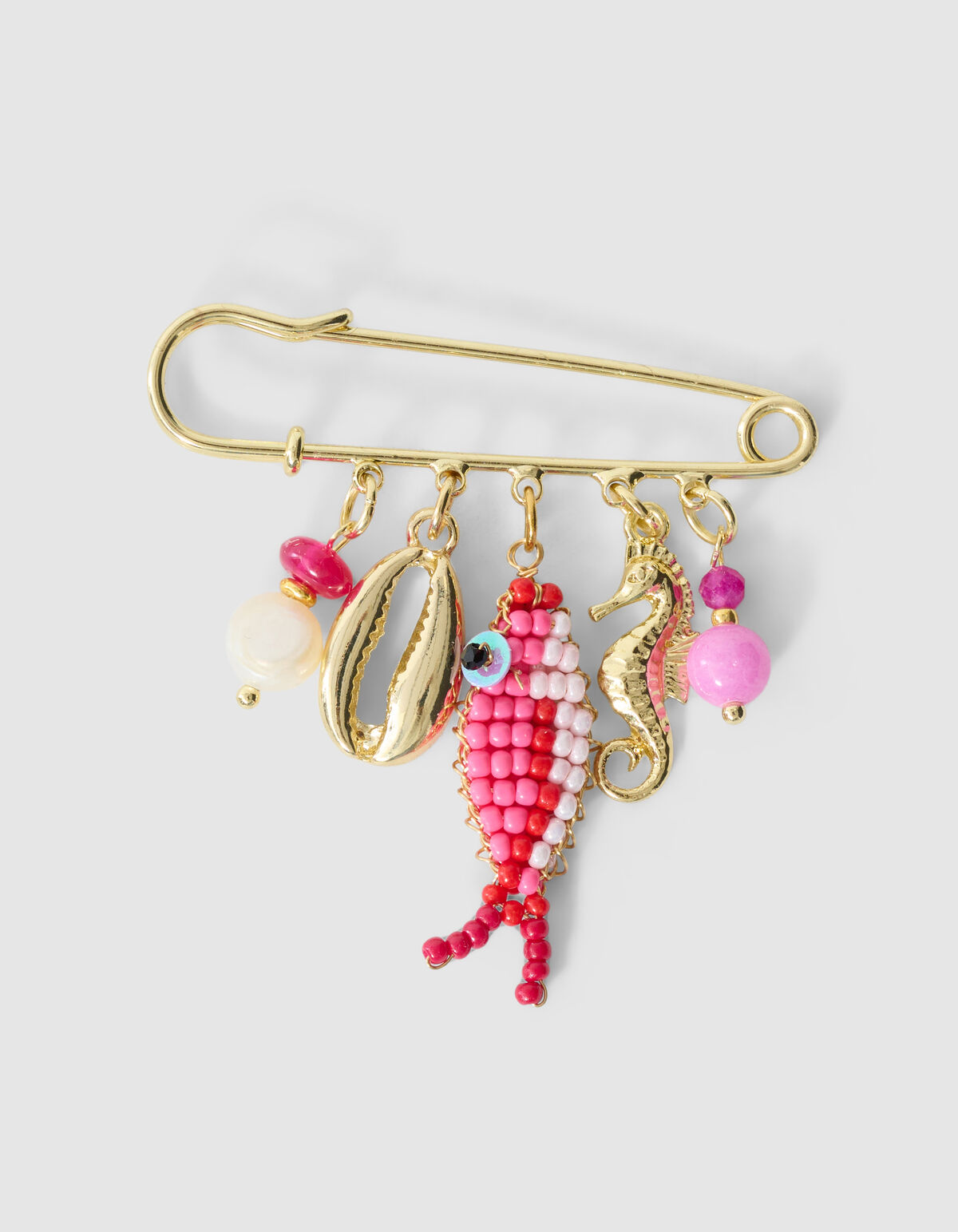 Pin Fish Broche Roze SHOEBY ACCESSOIRES