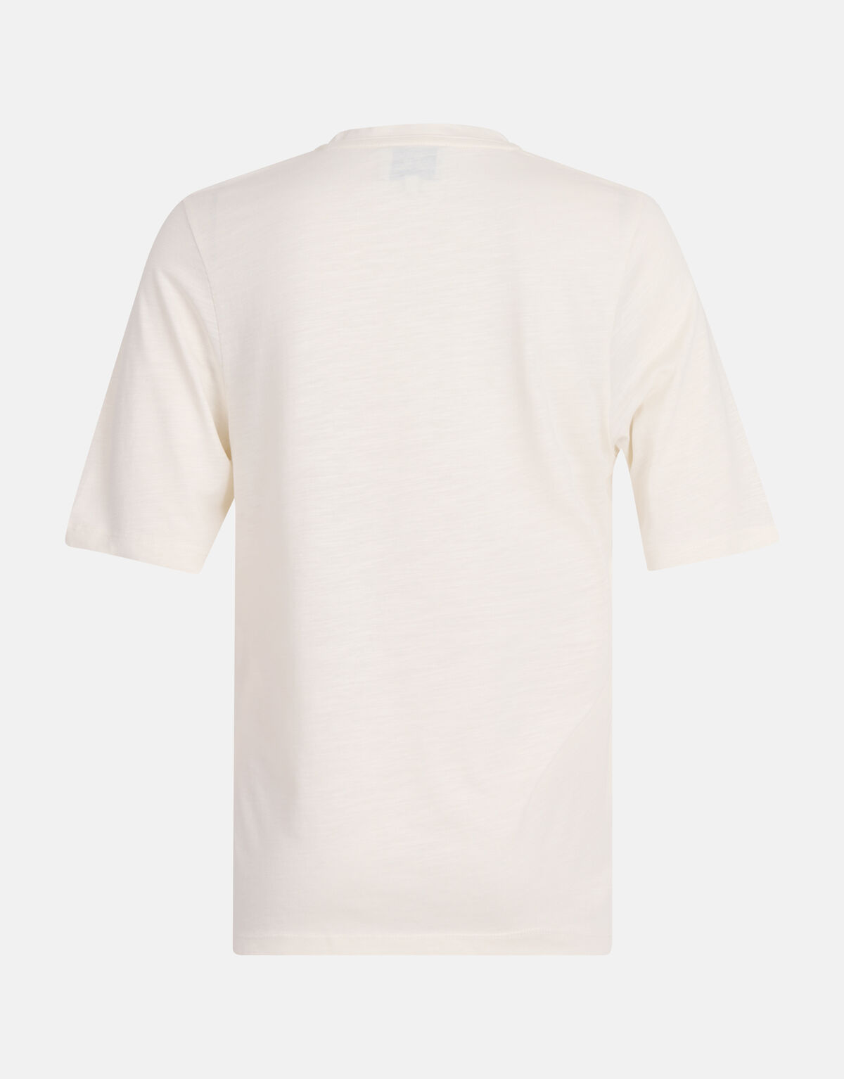 Basis V-hals T-shirt Wit SHOEBY WOMEN