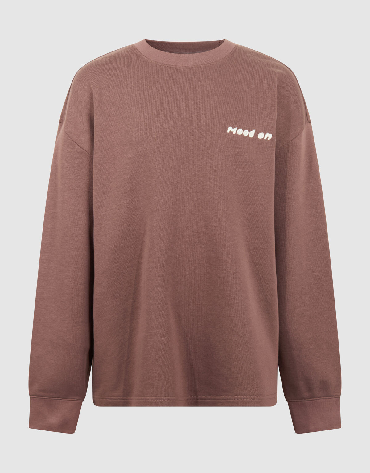 Mood Artwork Sweater Bruin SHOEBY BOYS