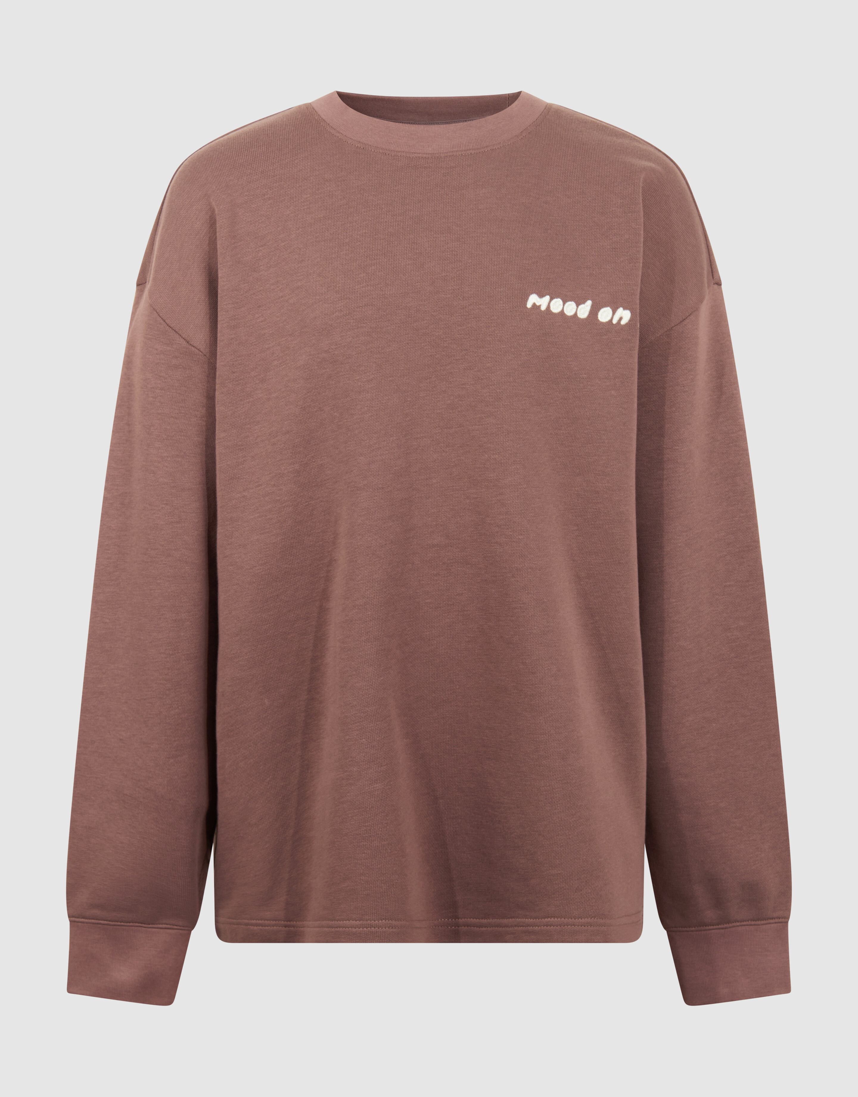 Mood Artwork Sweater Bruin SHOEBY BOYS