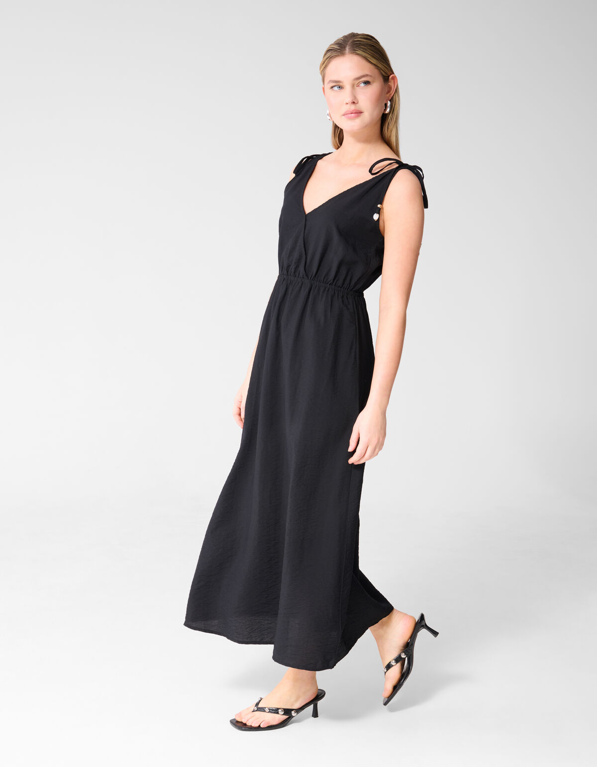 Summer Maxi Jurk Zwart SHOEBY WOMEN