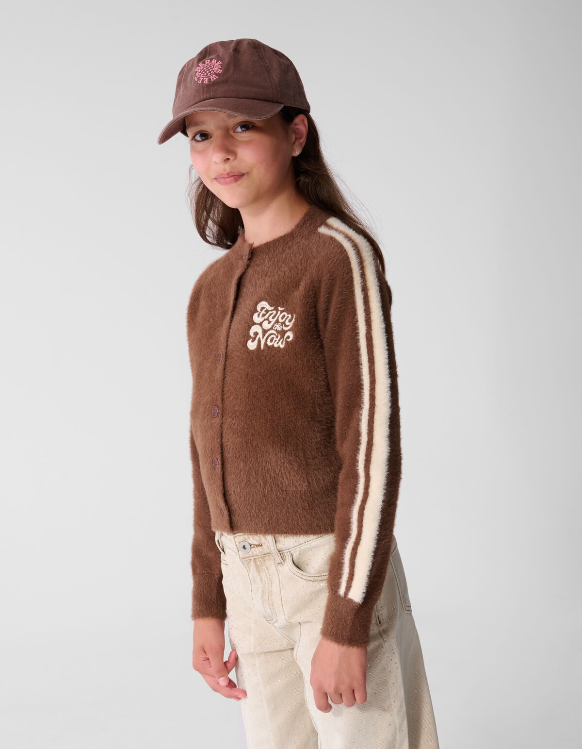 Hairy Sport Vest Bruin SHOEBY GIRLS
