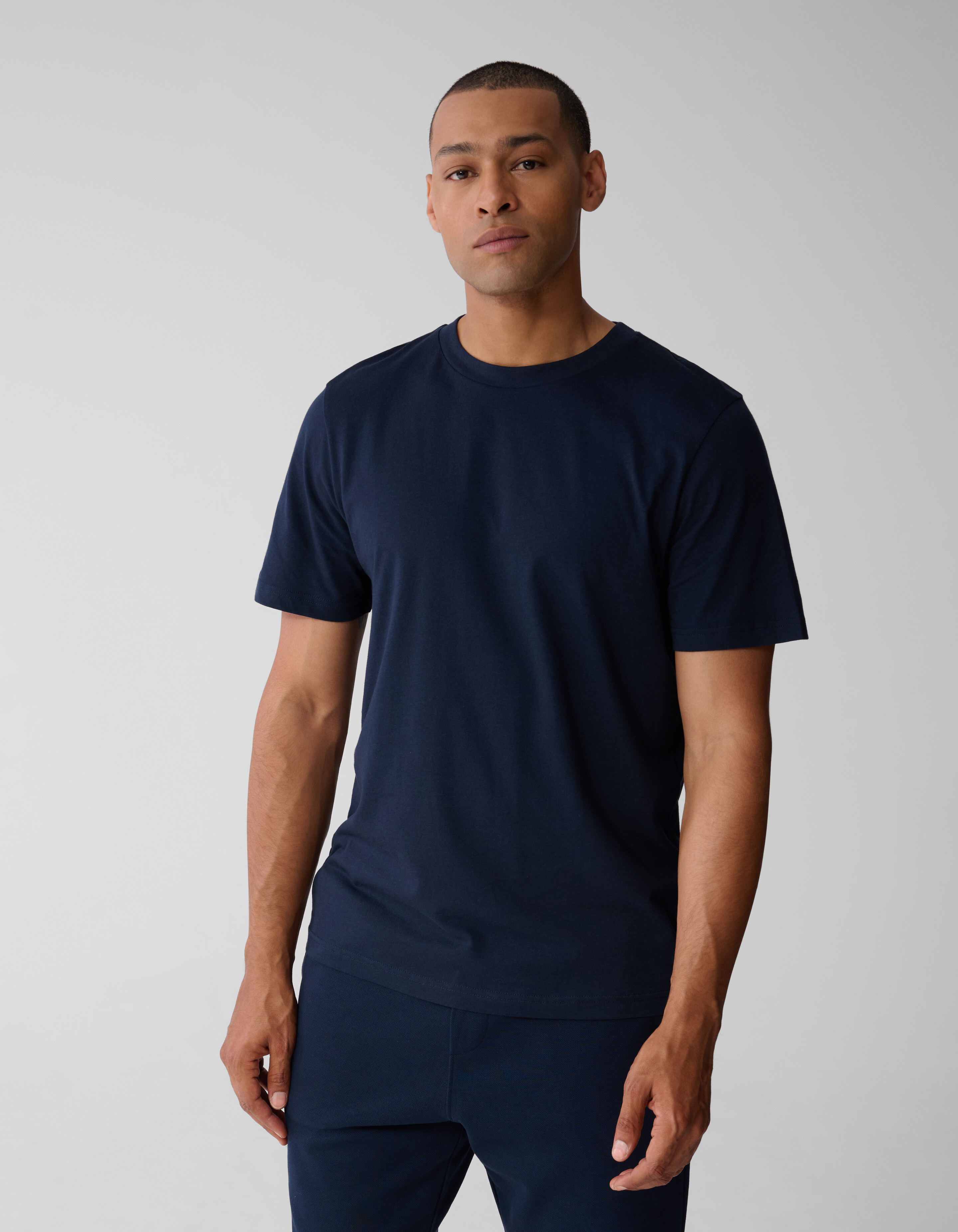 Cirkle Artwork T-shirt Donkerblauw SHOEBY MEN