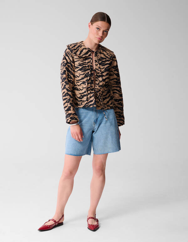 Tiger Collar Jacket Bruin SHOEBY WOMEN