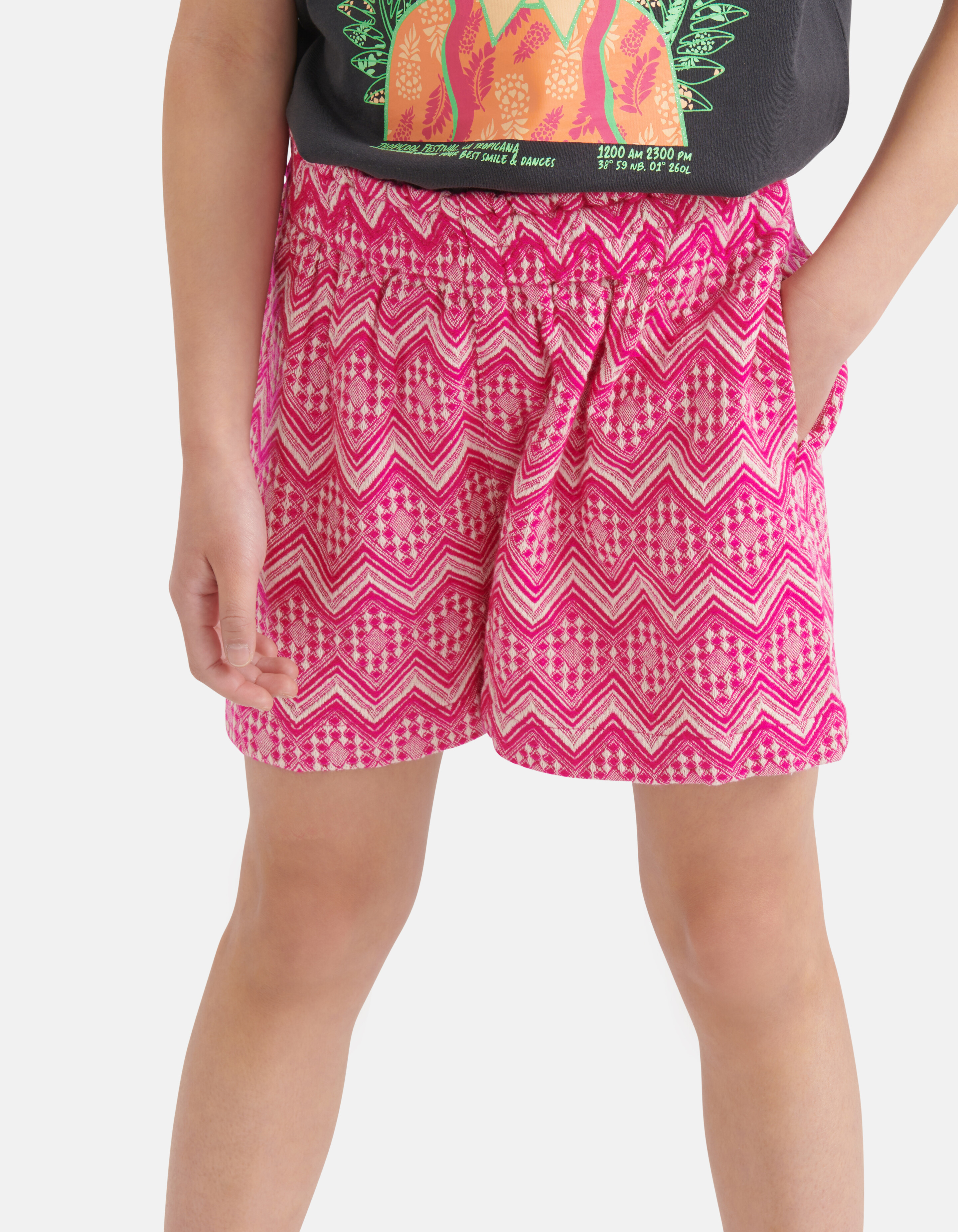 Printed Short Roze SHOEBY GIRLS