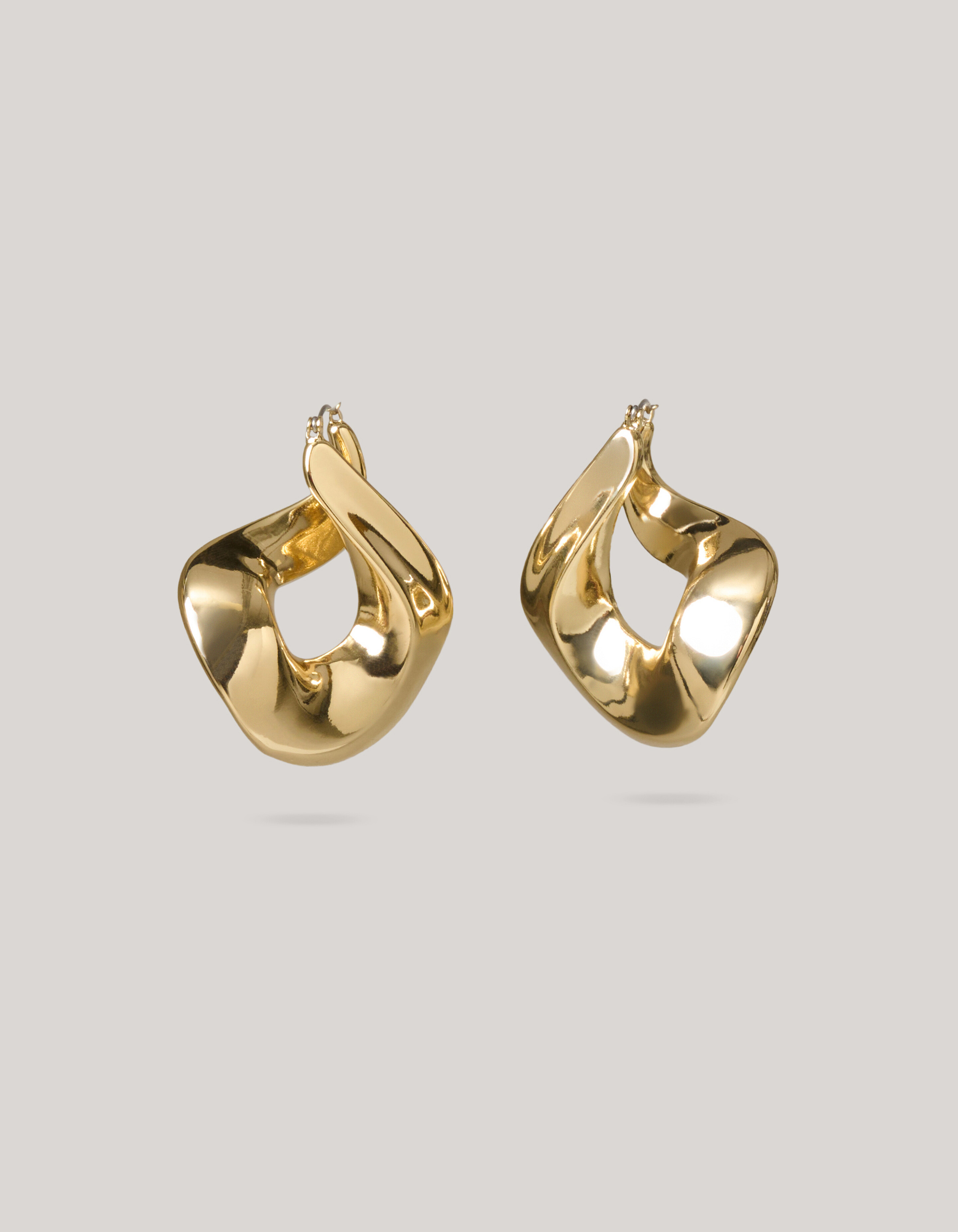 Chain Hoop Oorbellen Goud SHOEBY ACCESSOIRES