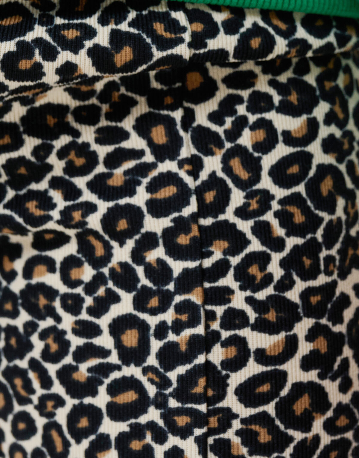 Leopard Split Flared Legging Bruin SHOEBY GIRLS