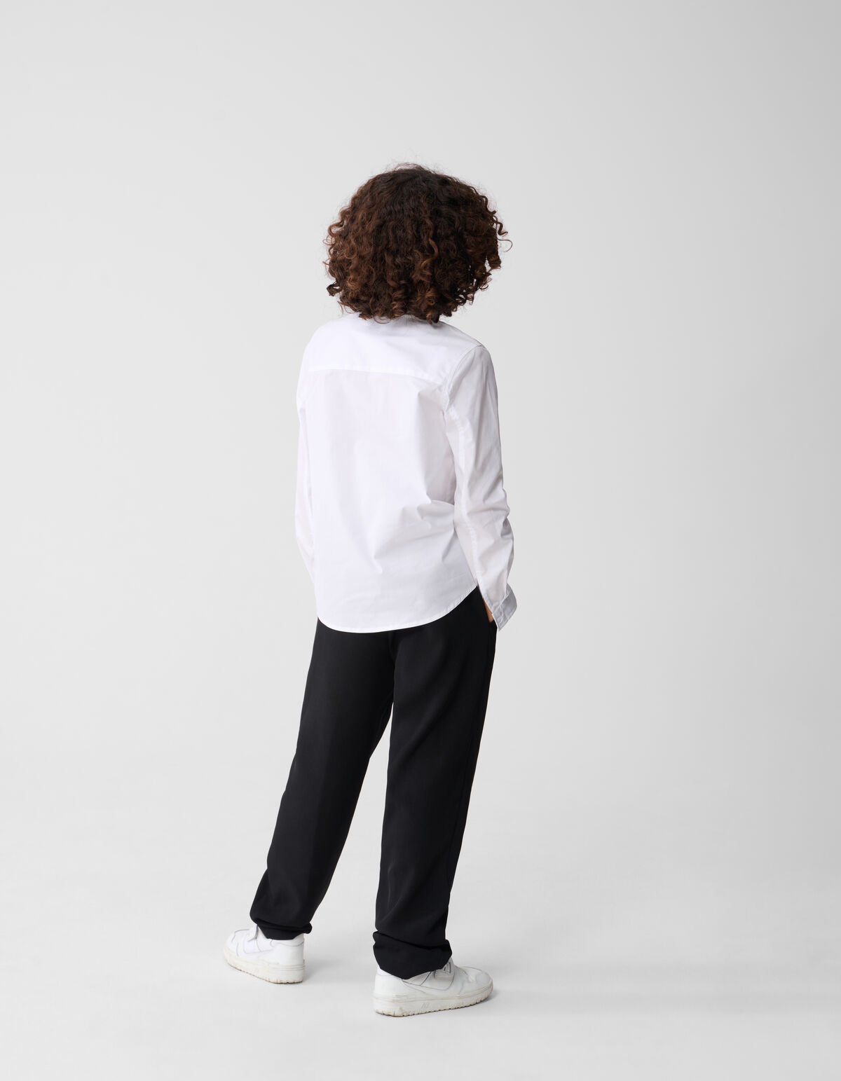 Basis Straight Fit Broek Zwart SHOEBY BOYS