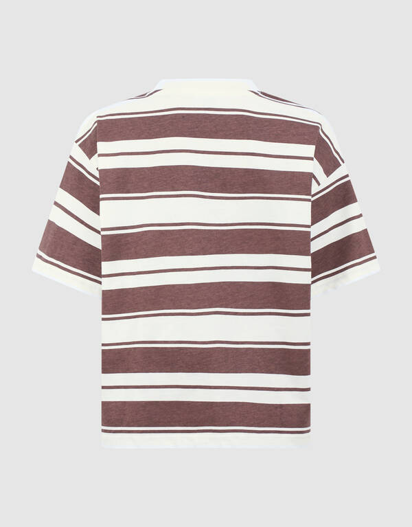 Pancake Bakery Artwork T-shirt Bruin SHOEBY GIRLS