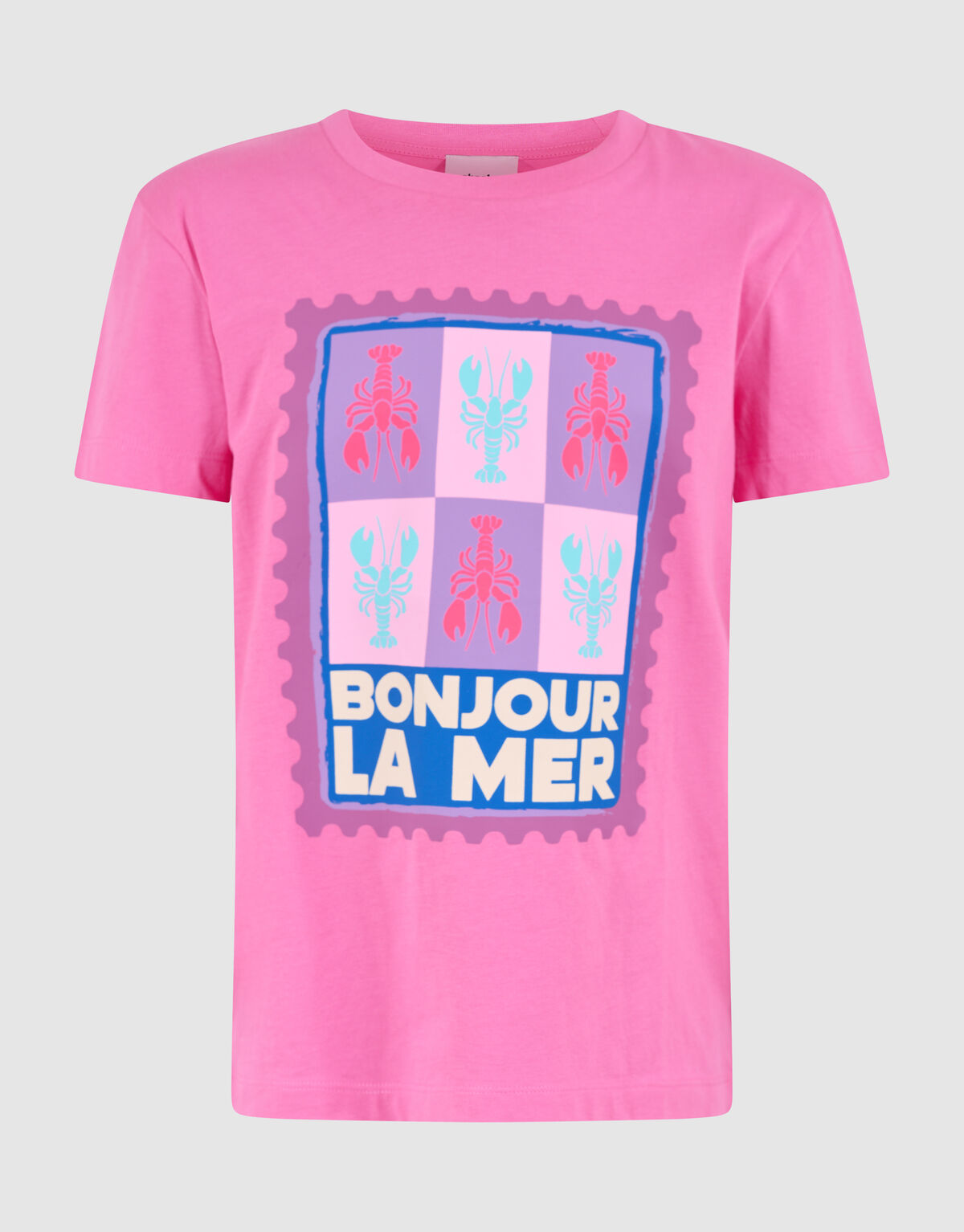 La Mer Artwork T-shirt Roze SHOEBY GIRLS