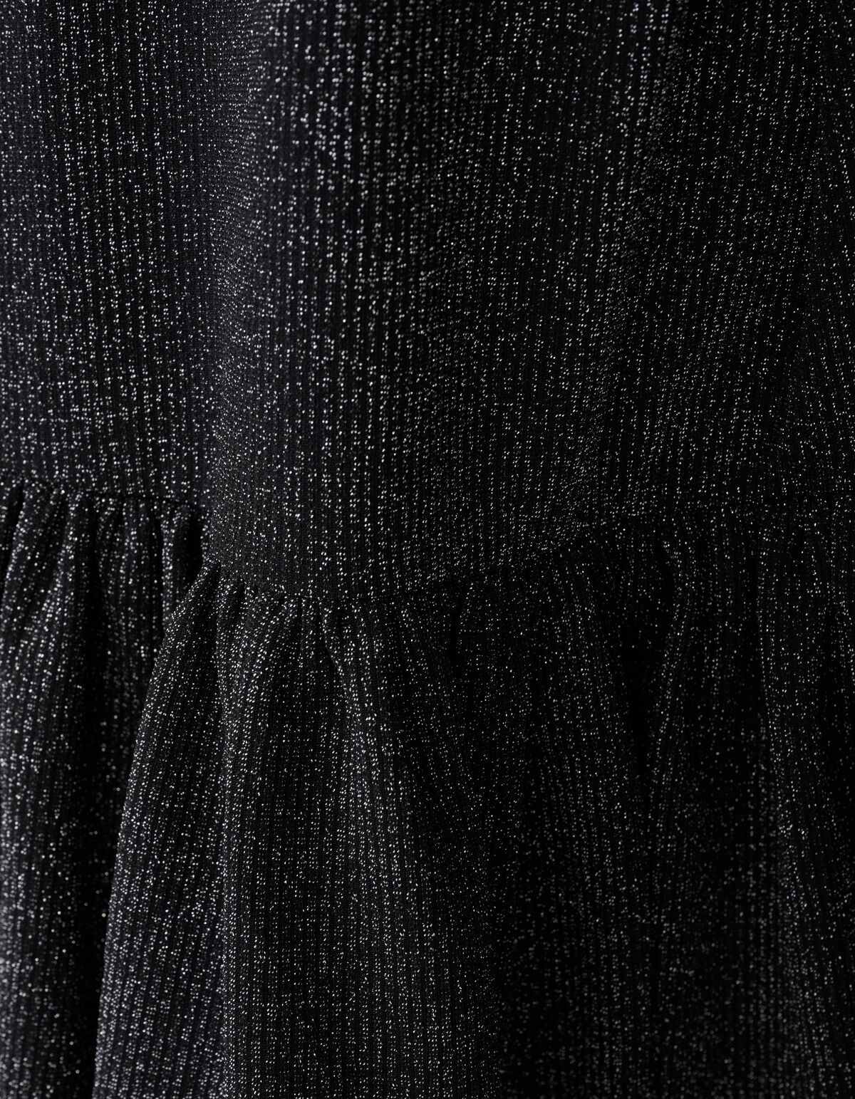 Glitter Balloon Mini Jurk Zwart SHOEBY GIRLS