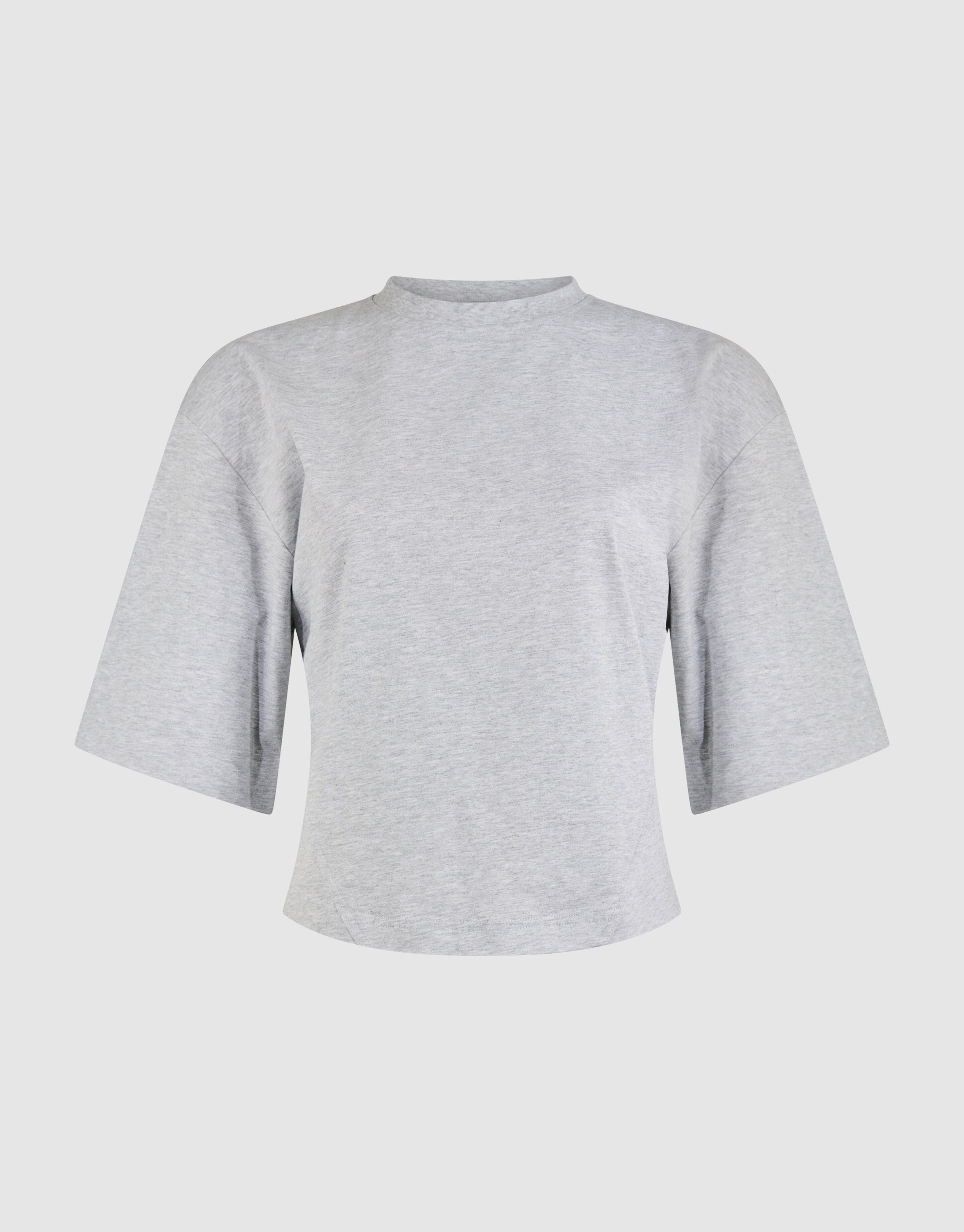 Getailleerd T-shirt Lichtgrijs SHOEBY WOMEN