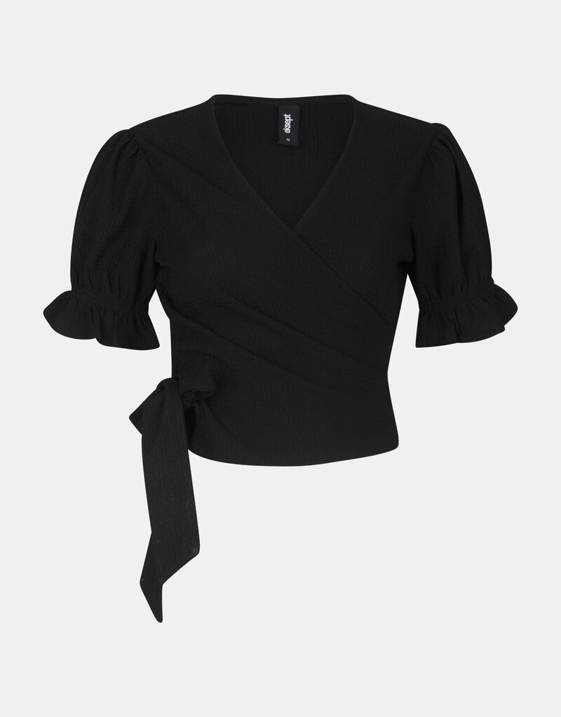 Crinkle Wrap Top