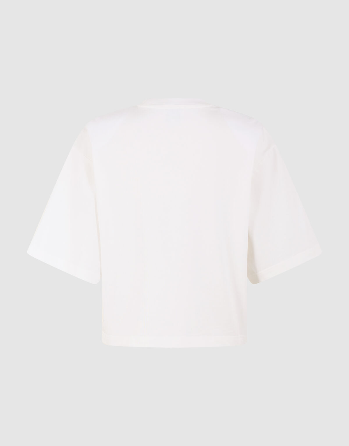 Big Shoulder T-shirt Wit SHOEBY WOMEN