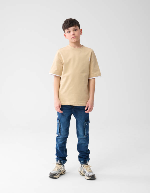 Cargo Jog Jeans Donkerblauw SHOEBY BOYS