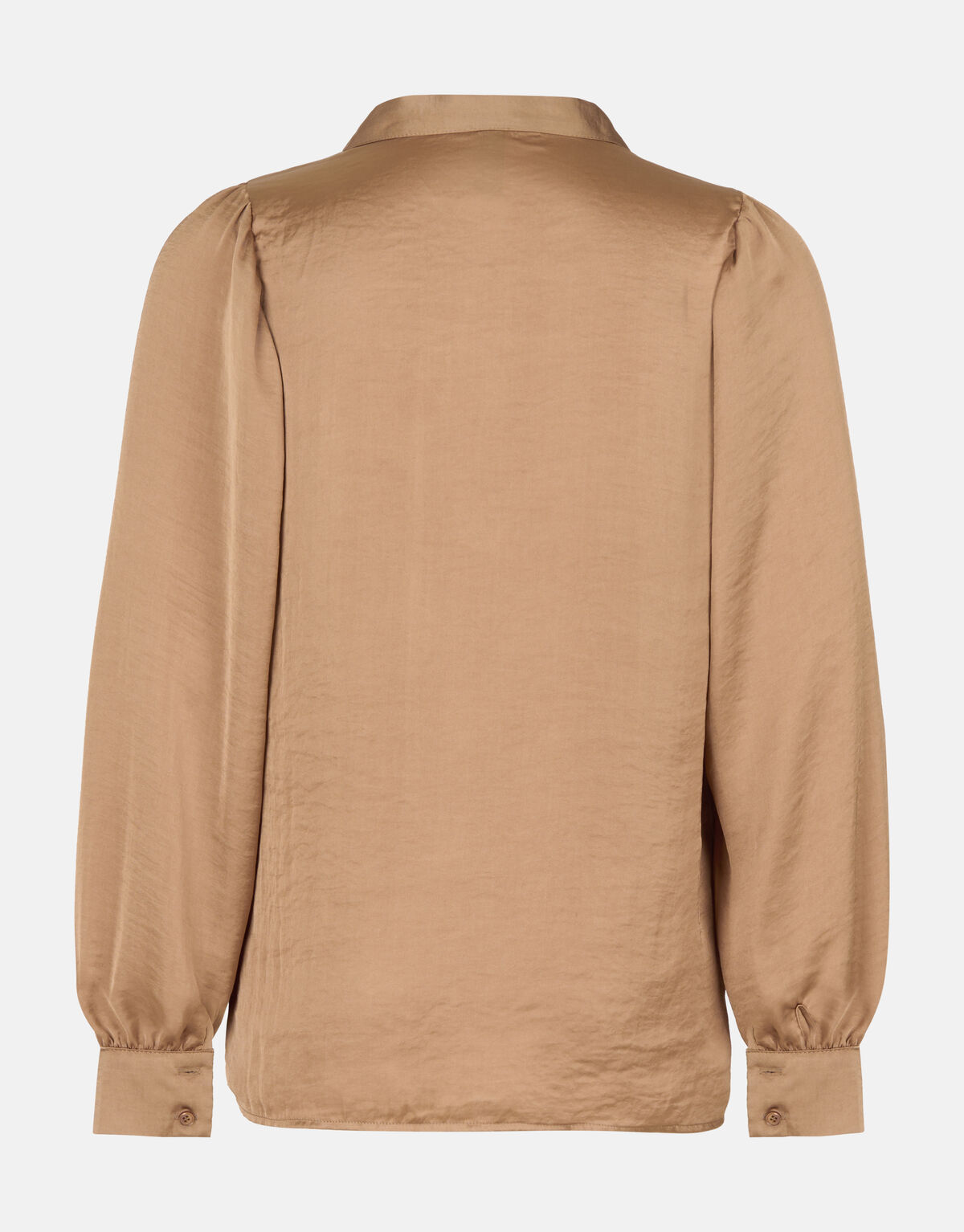 Satijnen Blouse Bruin SHOEBY WOMEN