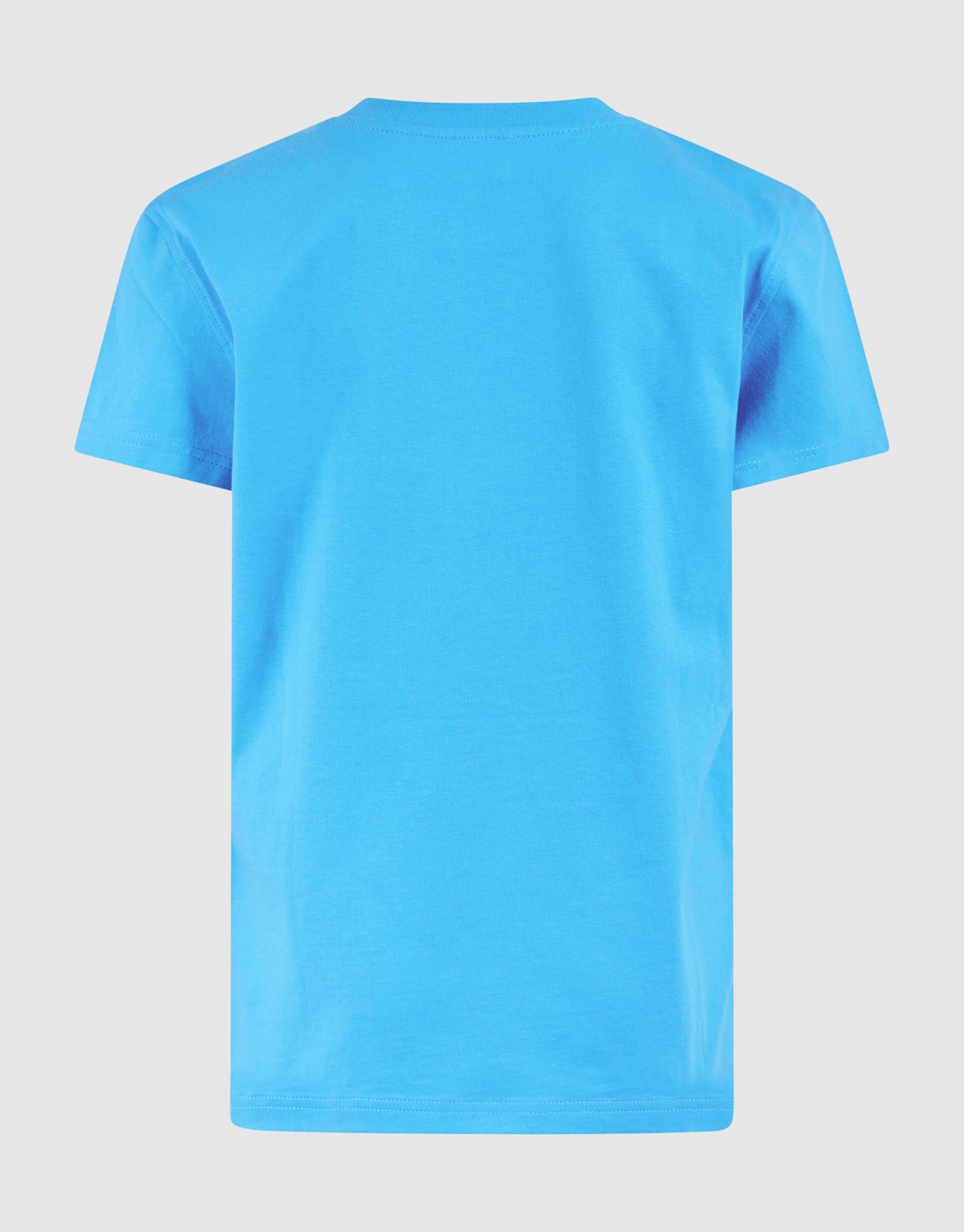 Strass Schelpen T-shirt Blauw SHOEBY GIRLS