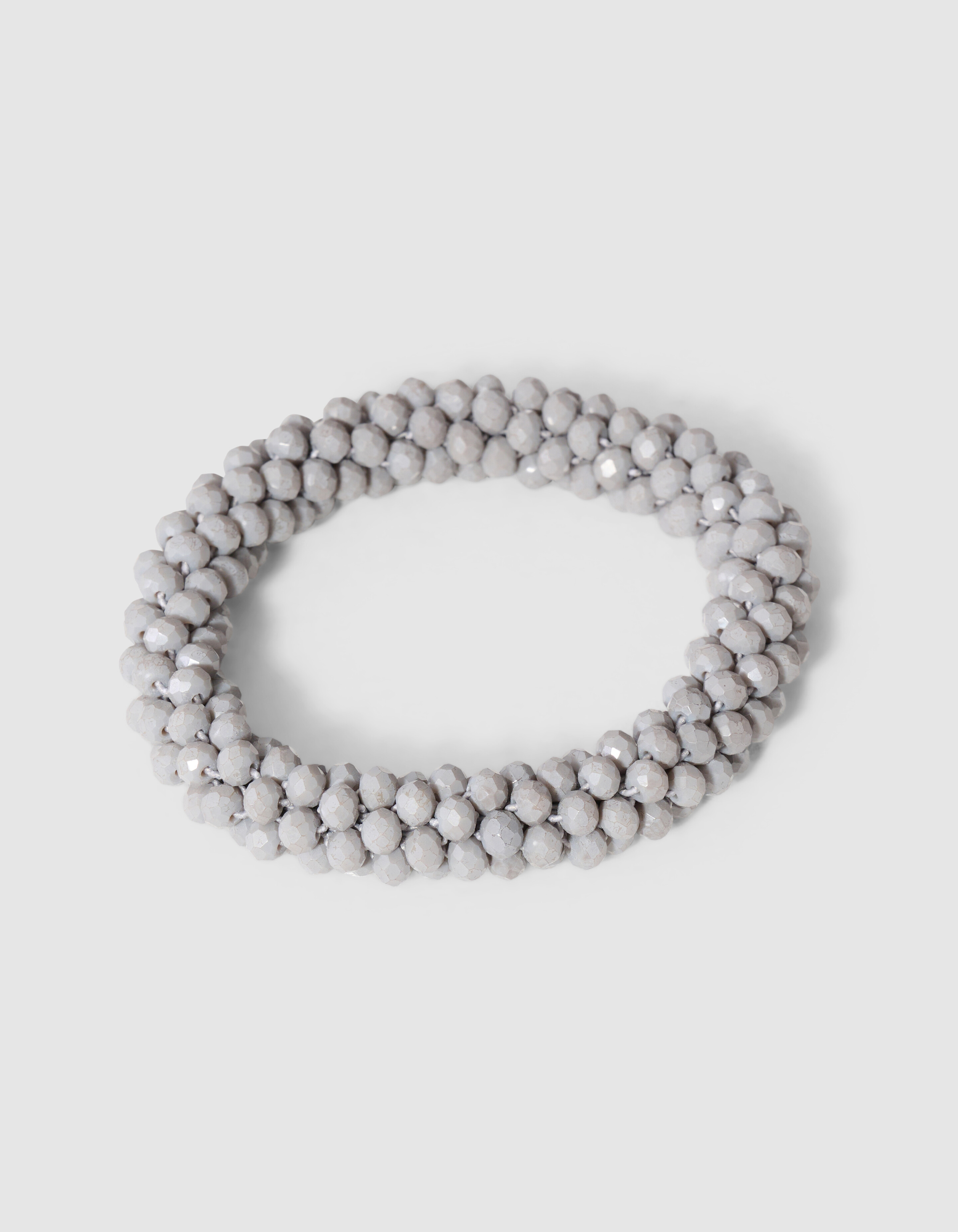 Beaded Armband Lichtgrijs SHOEBY ACCESSOIRES