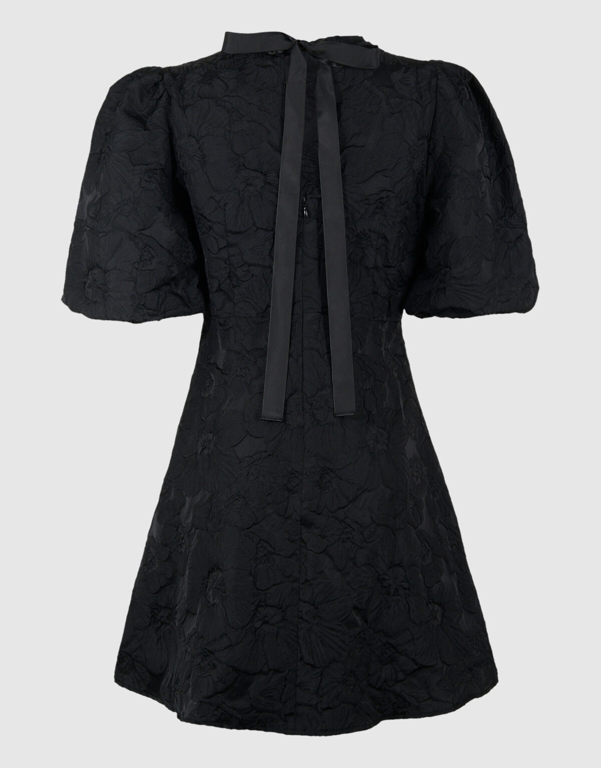 Jacquard Strik Mini Jurk Zwart SHOEBY WOMEN