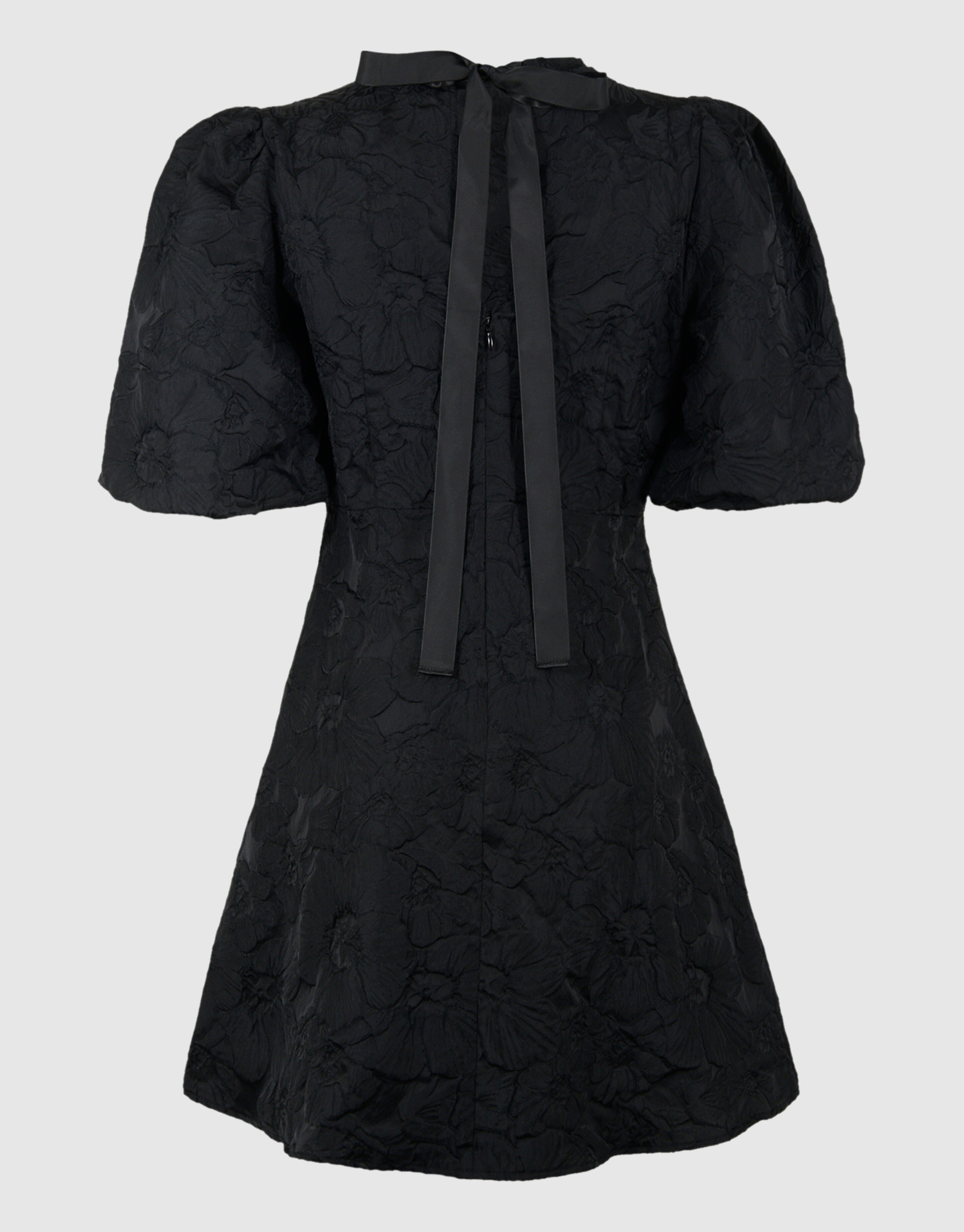 Jacquard Strik Mini Jurk Zwart SHOEBY WOMEN