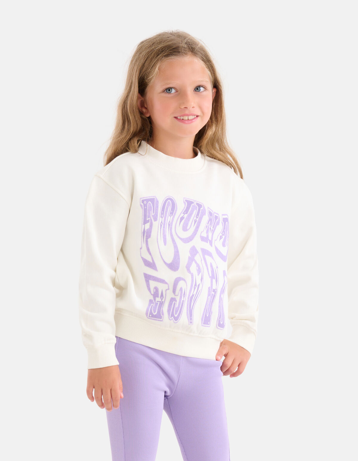 Western Sweater Gebroken Wit SHOEBY GIRLS