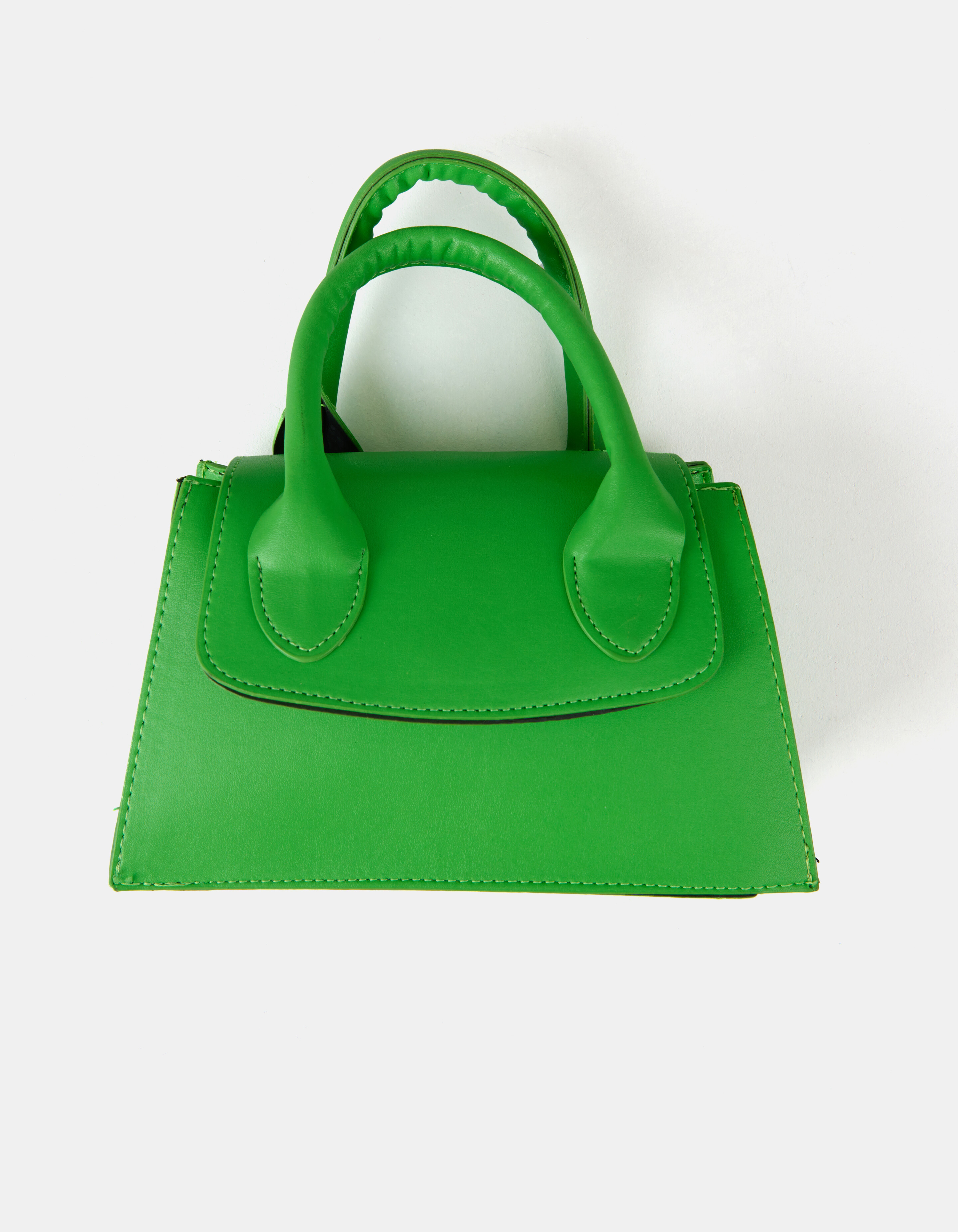 Praten tegen Zeggen Streven Small Handle Tas Groen | Shoeby