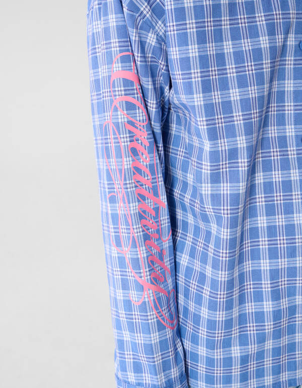Geruite Blouse Blauw SHOEBY GIRLS