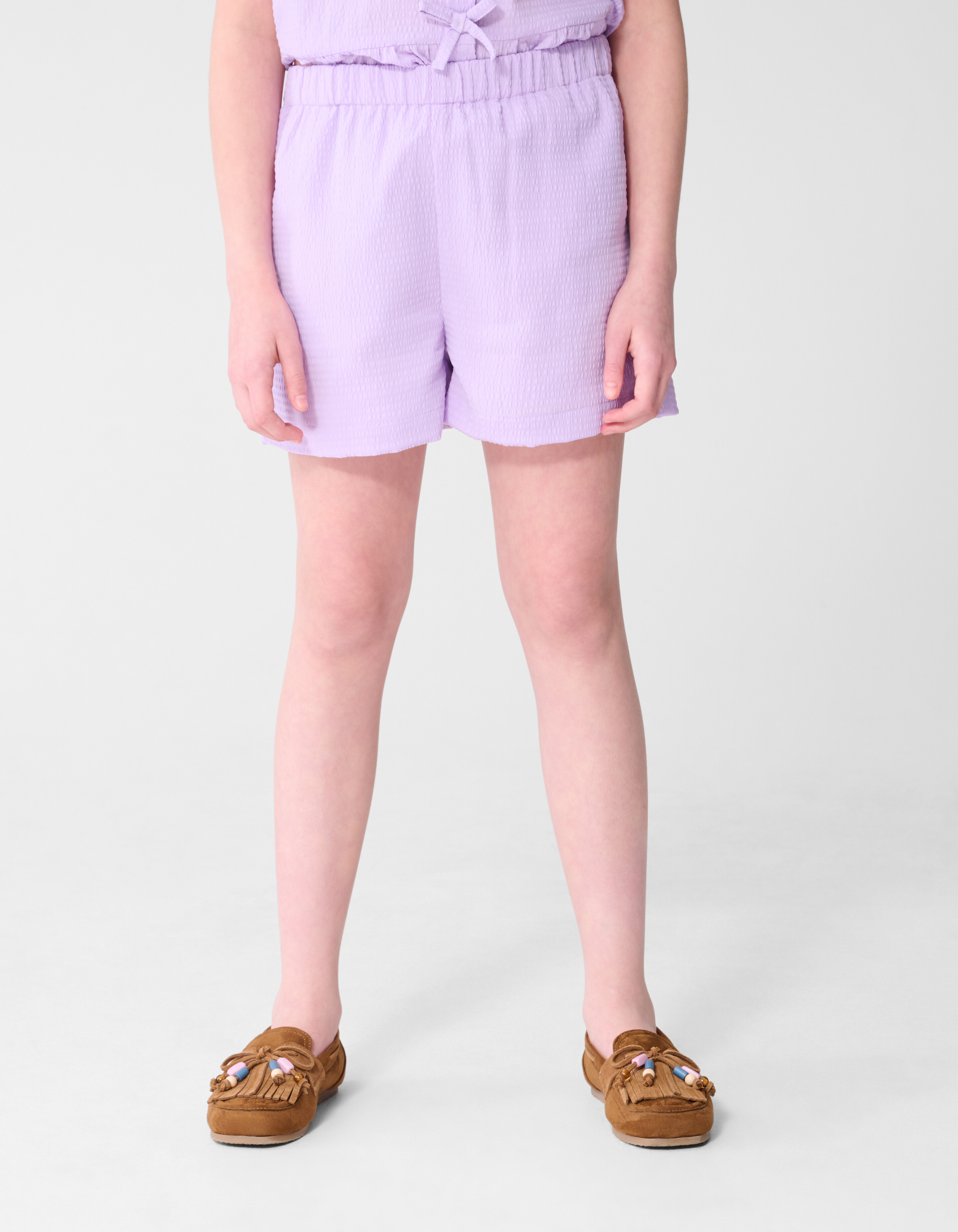 Stripe Short Lichtpaars SHOEBY GIRLS