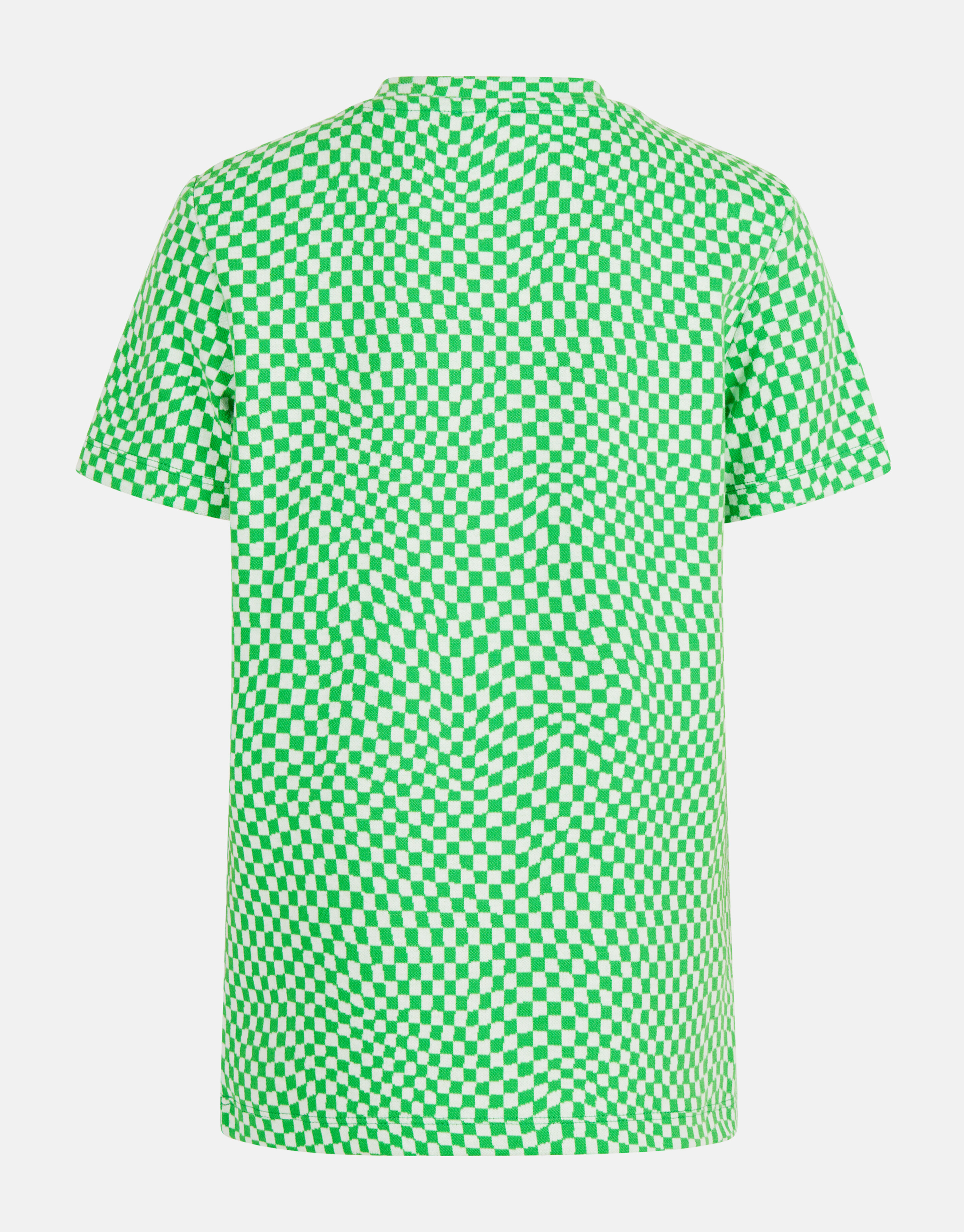 Heavy Block Structuur T-shirt Groen SHOEBY BOYS