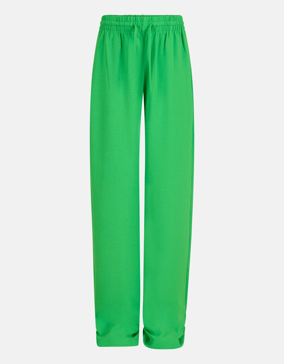Wide Leg Broek Groen SHOEBY GIRLS