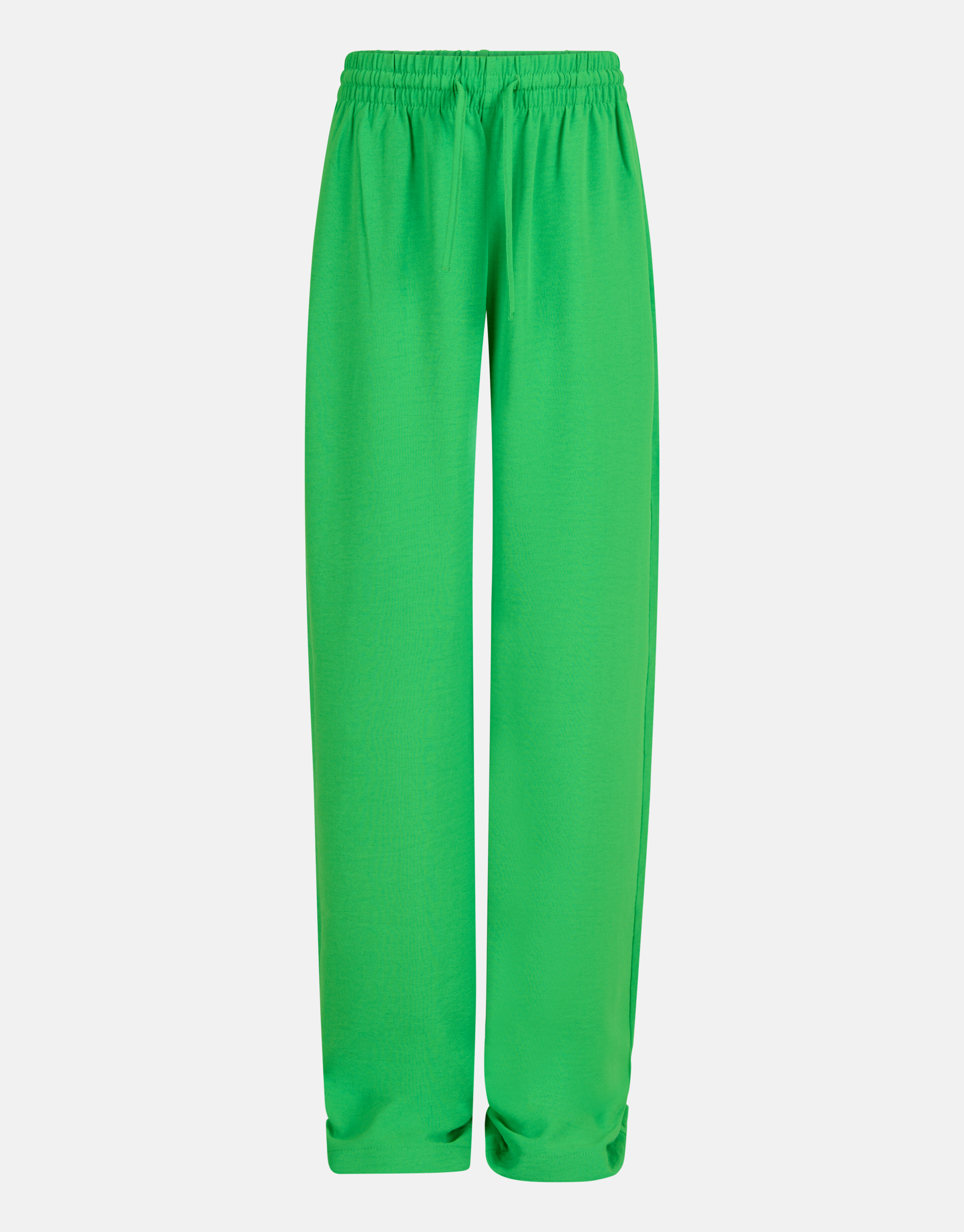 Wide Leg Broek Groen SHOEBY GIRLS