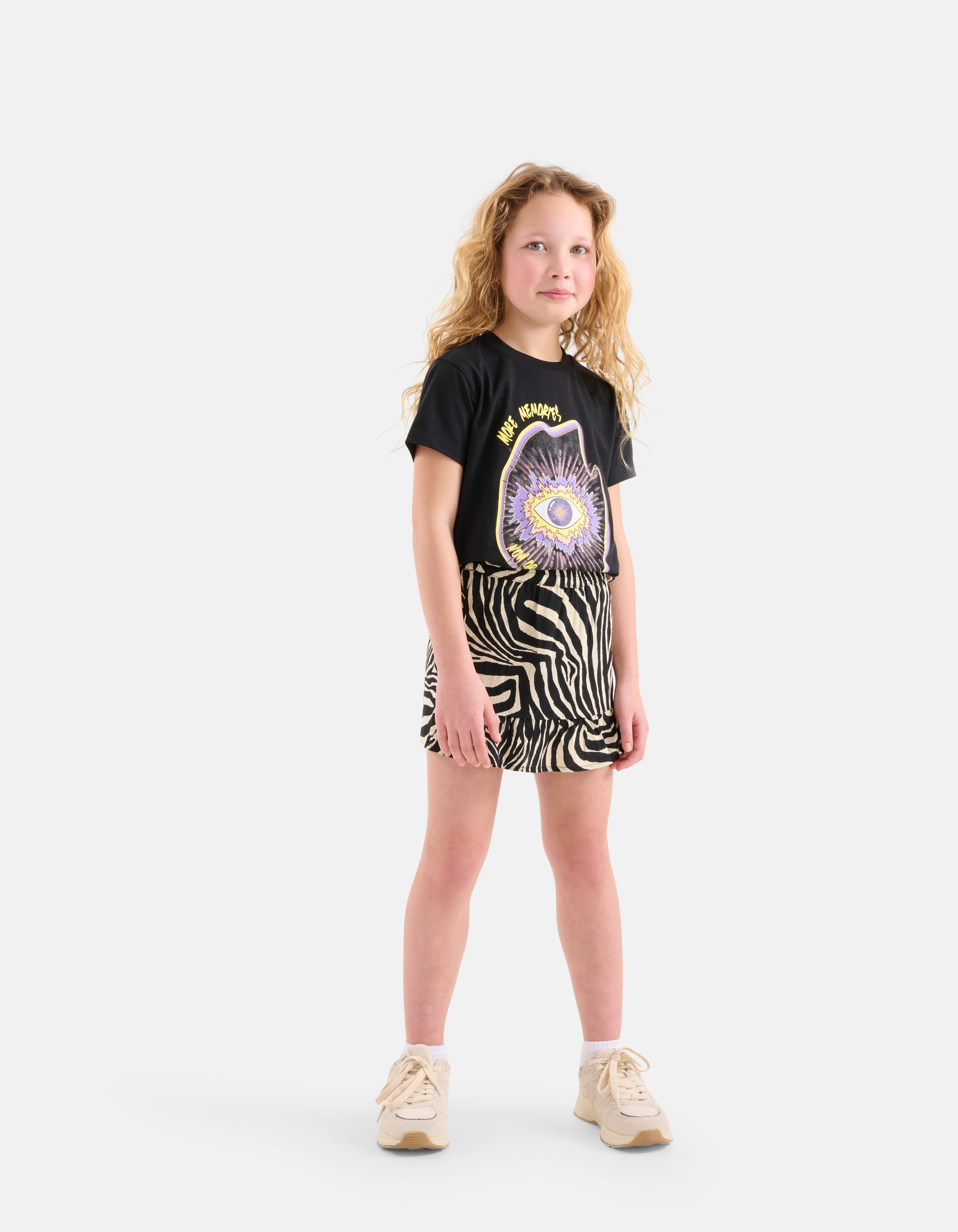 Artwork T-shirt Zwart SHOEBY GIRLS