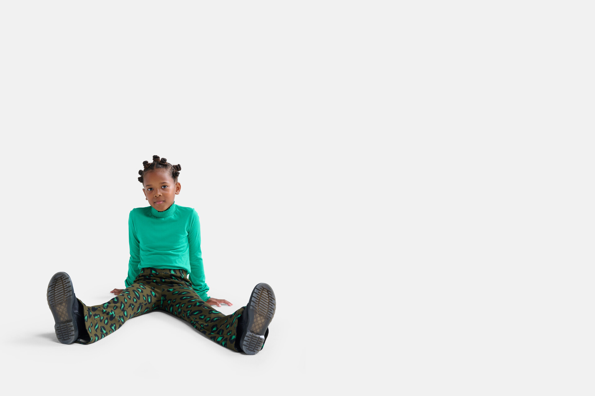 Katoenen Top Groen SHOEBY GIRLS