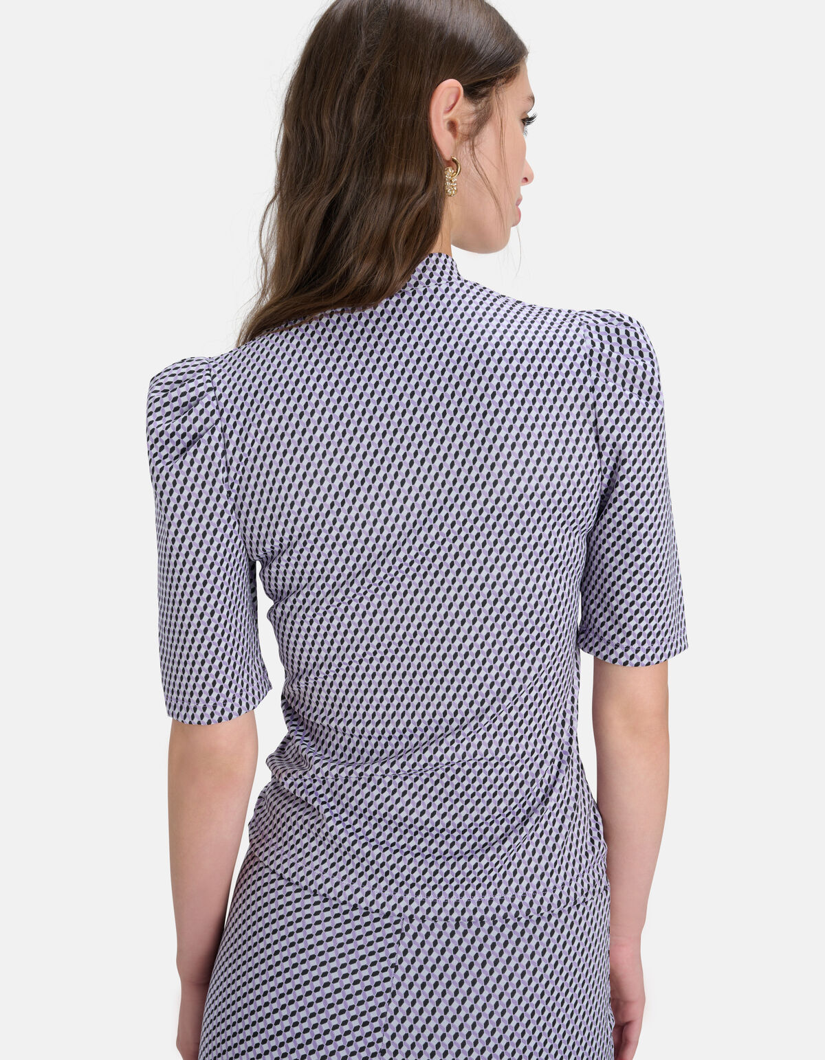 Grafische Col Top Paars SHOEBY WOMEN