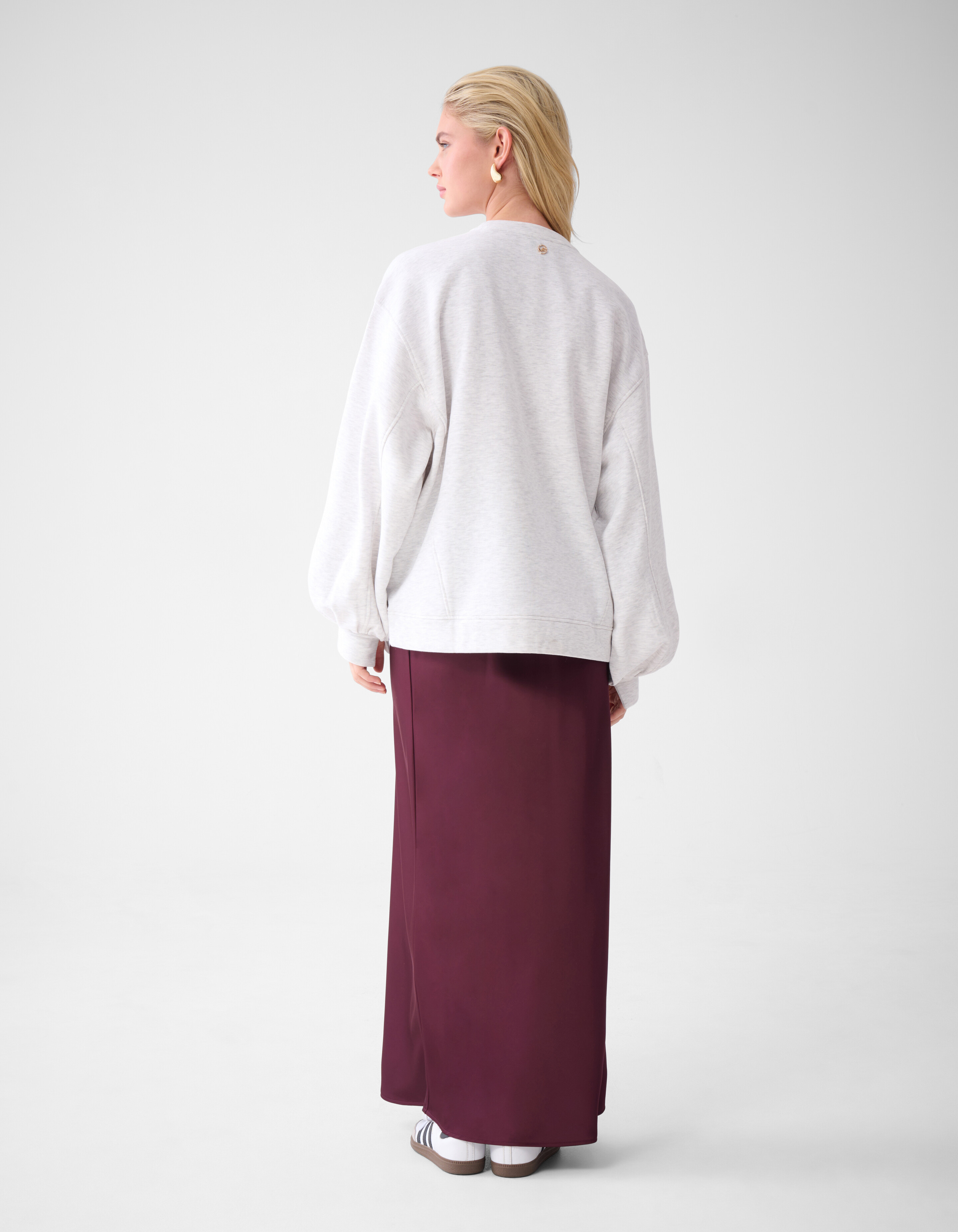 Satijnen Rok Donkerrood By Lonneke SHOEBY WOMEN