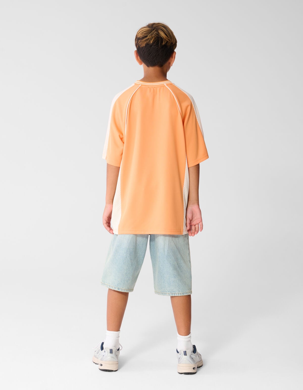 Baseball T-shirt Oranje SHOEBY BOYS